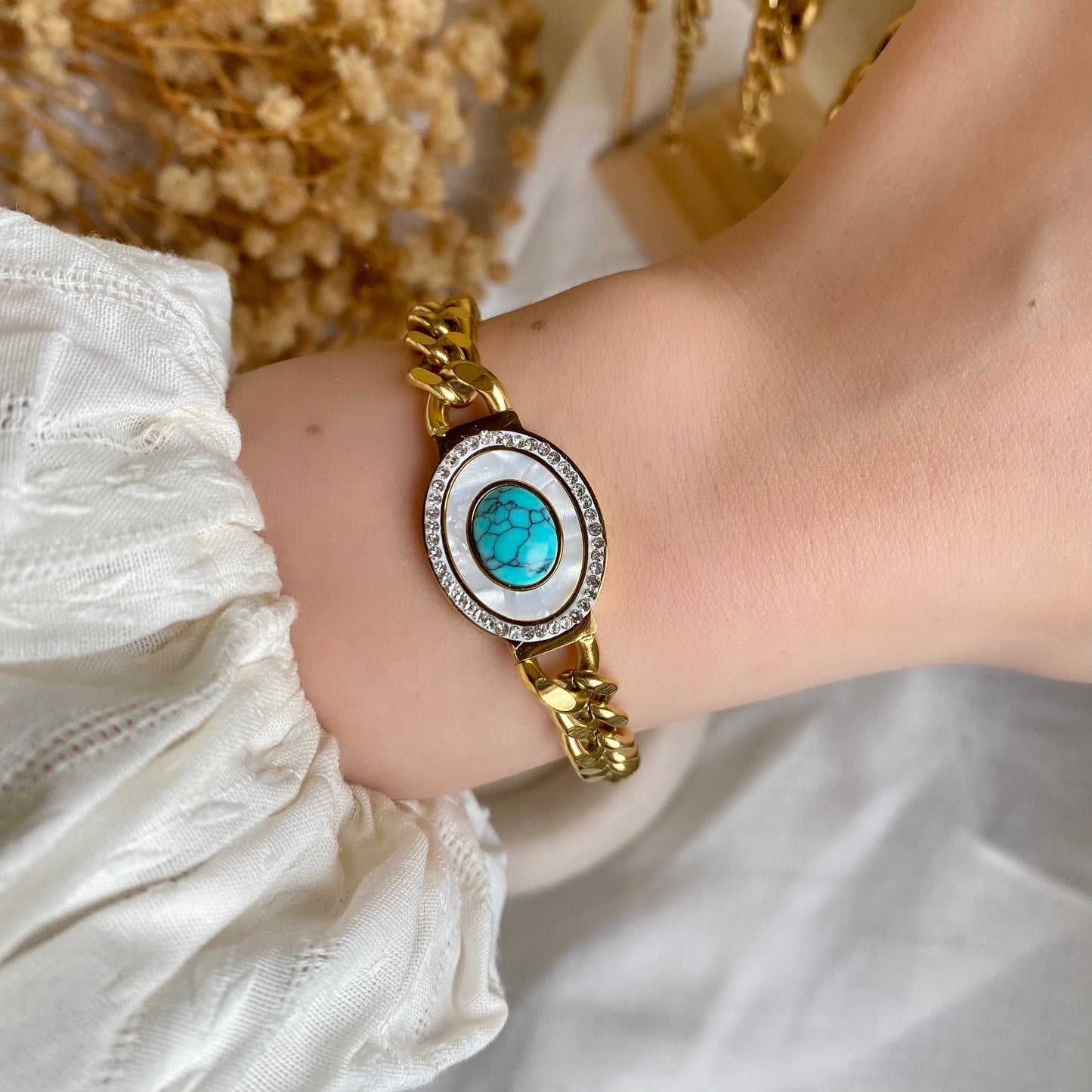 30470 Gold Plated Bracelet