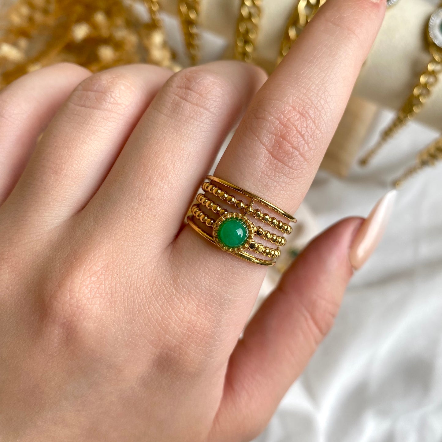 50429 Gold Plated Ring