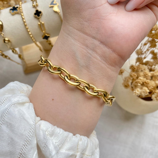 30492 Gold Plated Bracelet