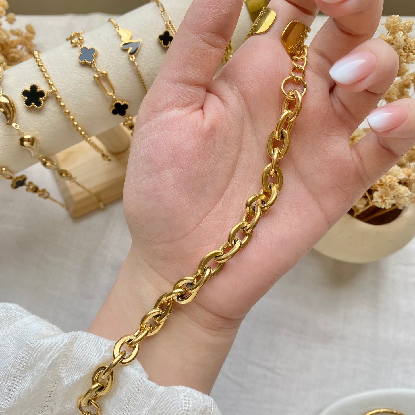 30492 Gold Plated Bracelet