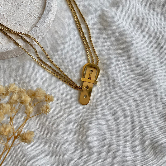 10721 Gold Plated Necklace