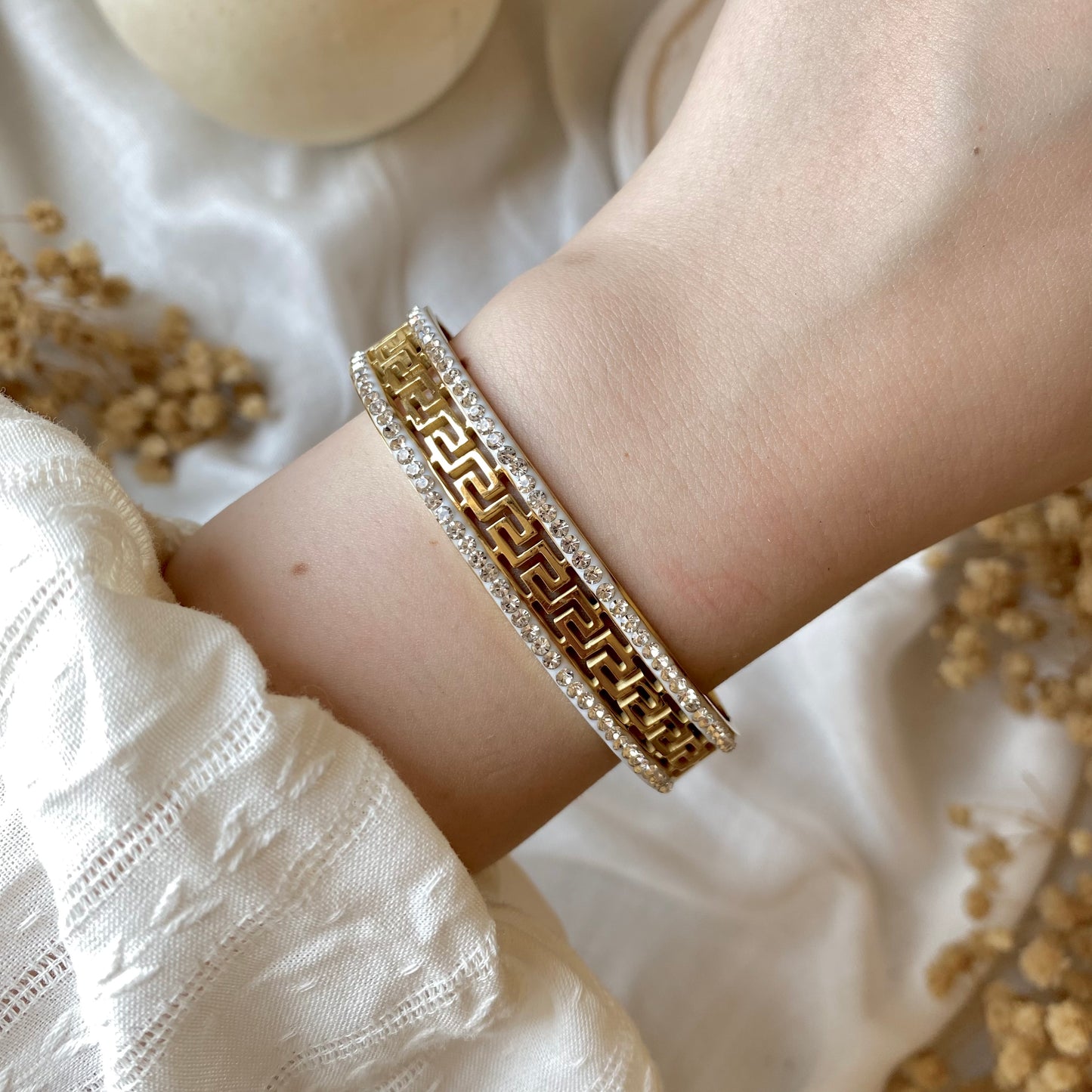 20350 Gold Plated Bangle