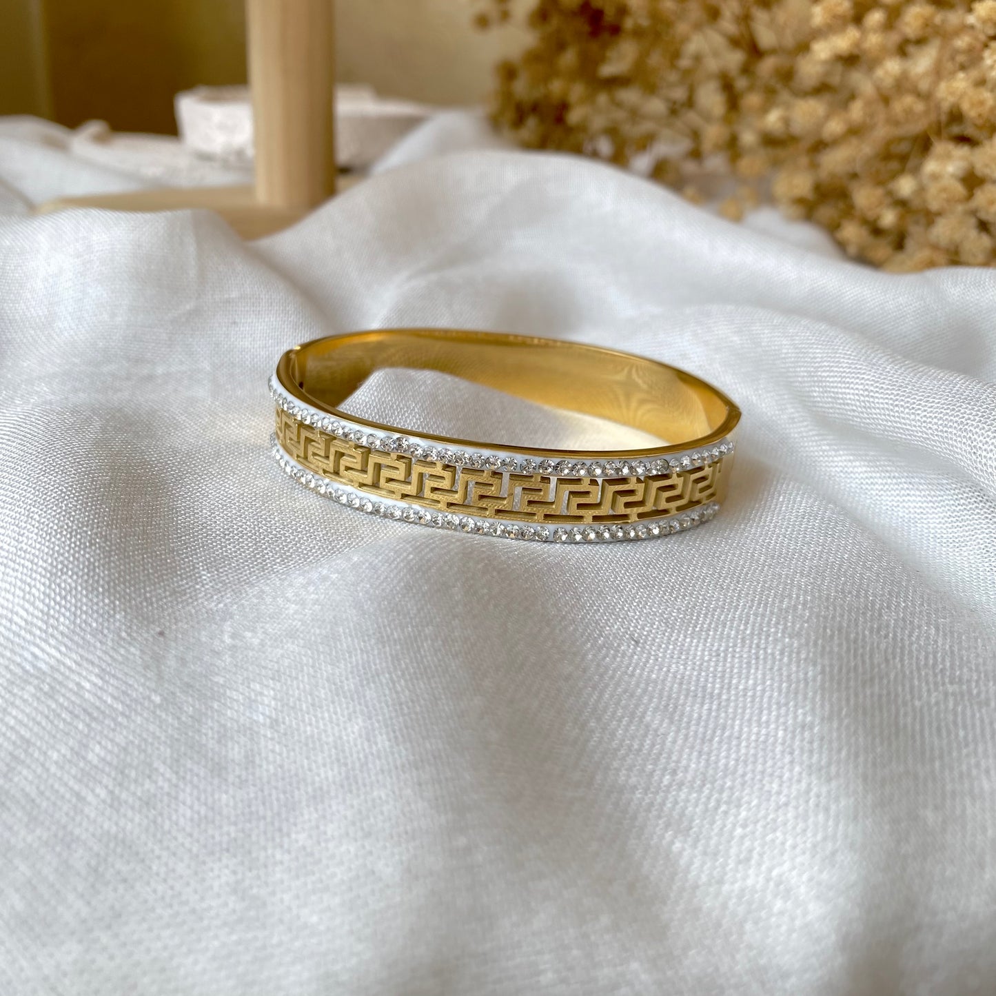 20350 Gold Plated Bangle