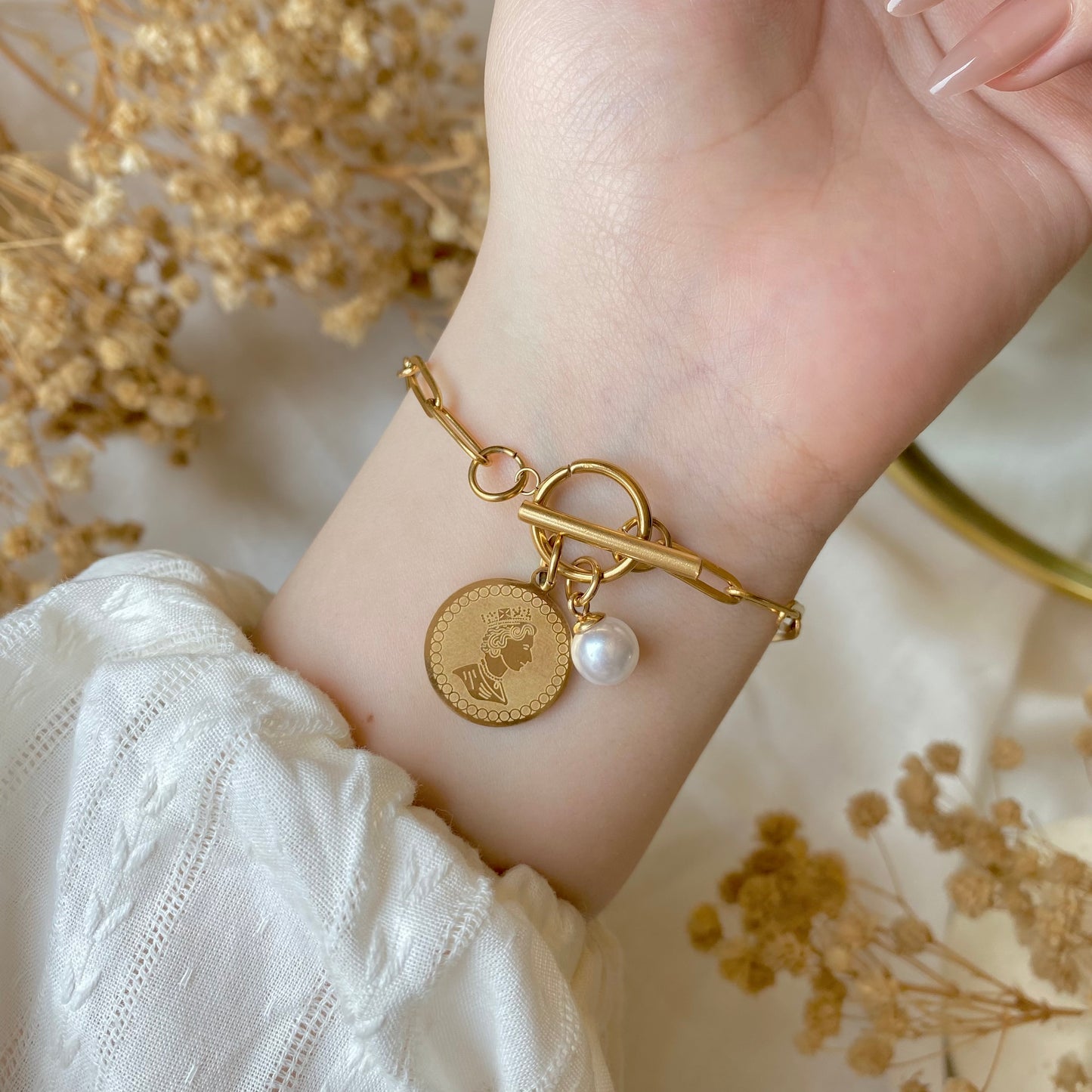 30509 Gold Plated Bracelet