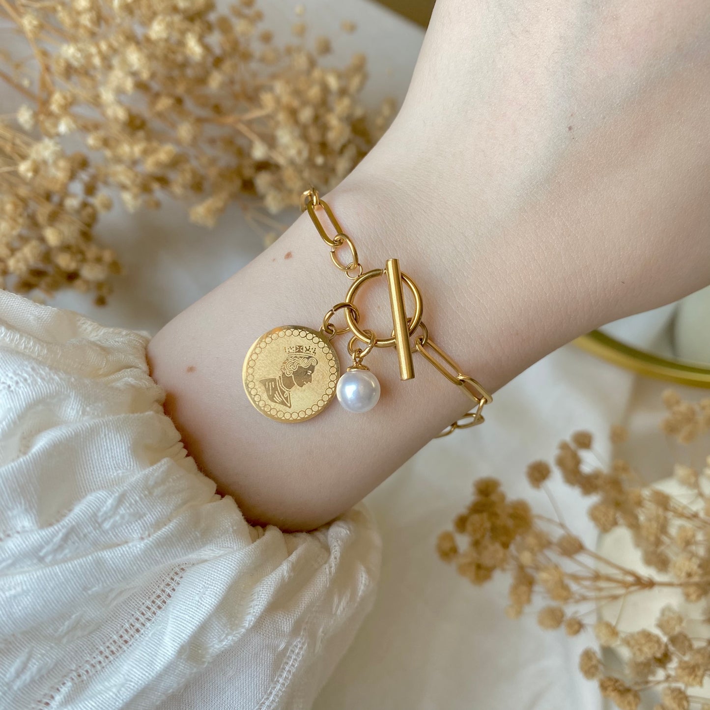 30509 Gold Plated Bracelet