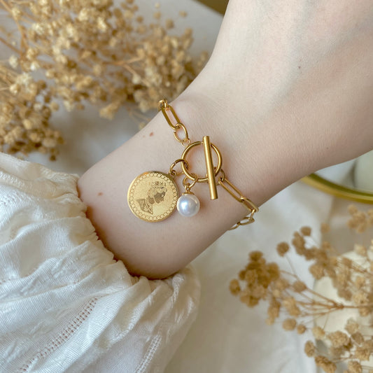30509 Gold Plated Bracelet