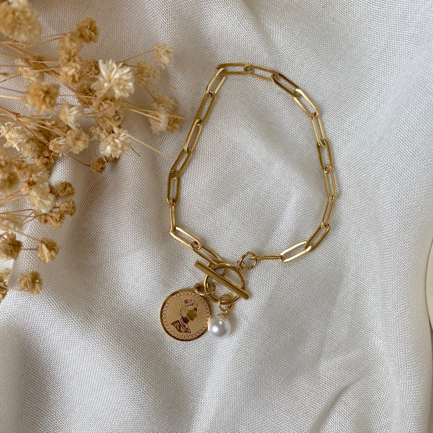 30509 Gold Plated Bracelet