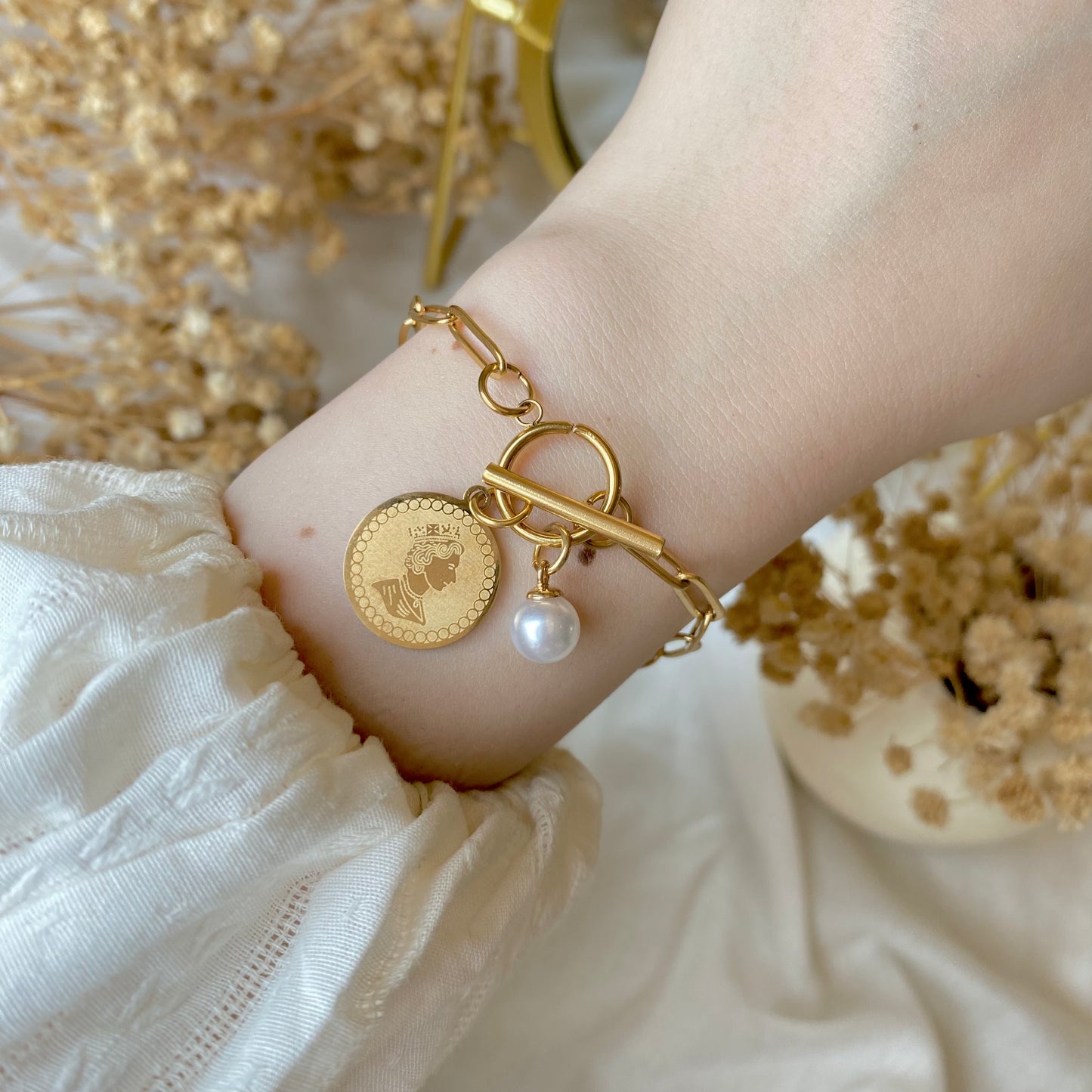 30509 Gold Plated Bracelet