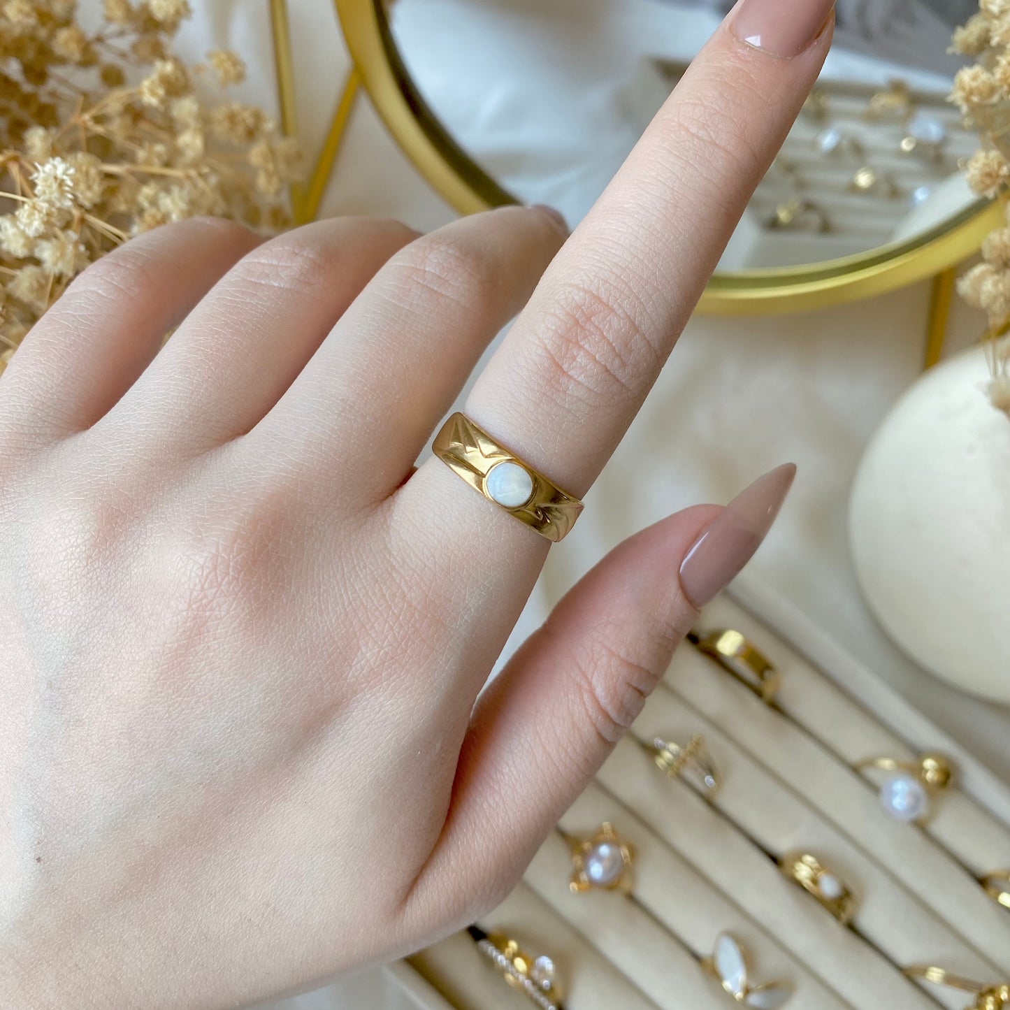 50503 Gold Plated Ring