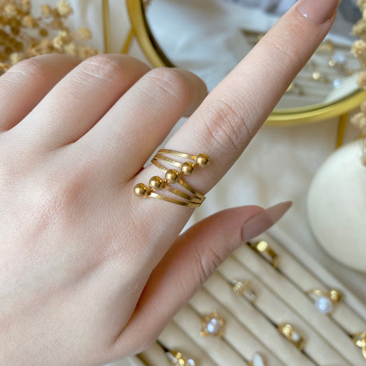 50504 Gold Plated Ring