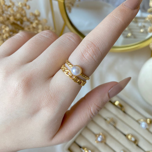 50505 Gold Plated Ring