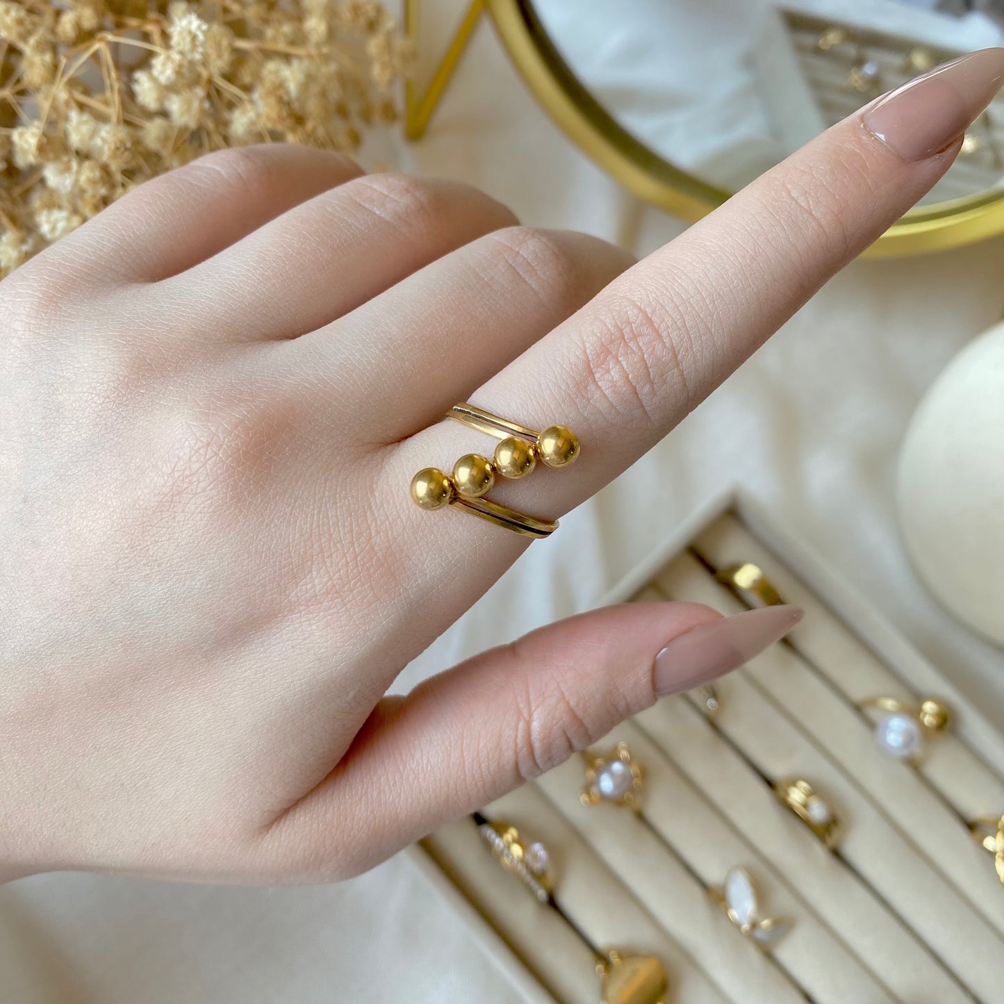50506 Gold Plated Ring