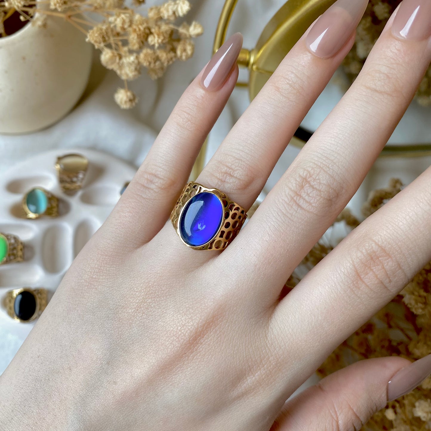 50519 Gold Plated Ring