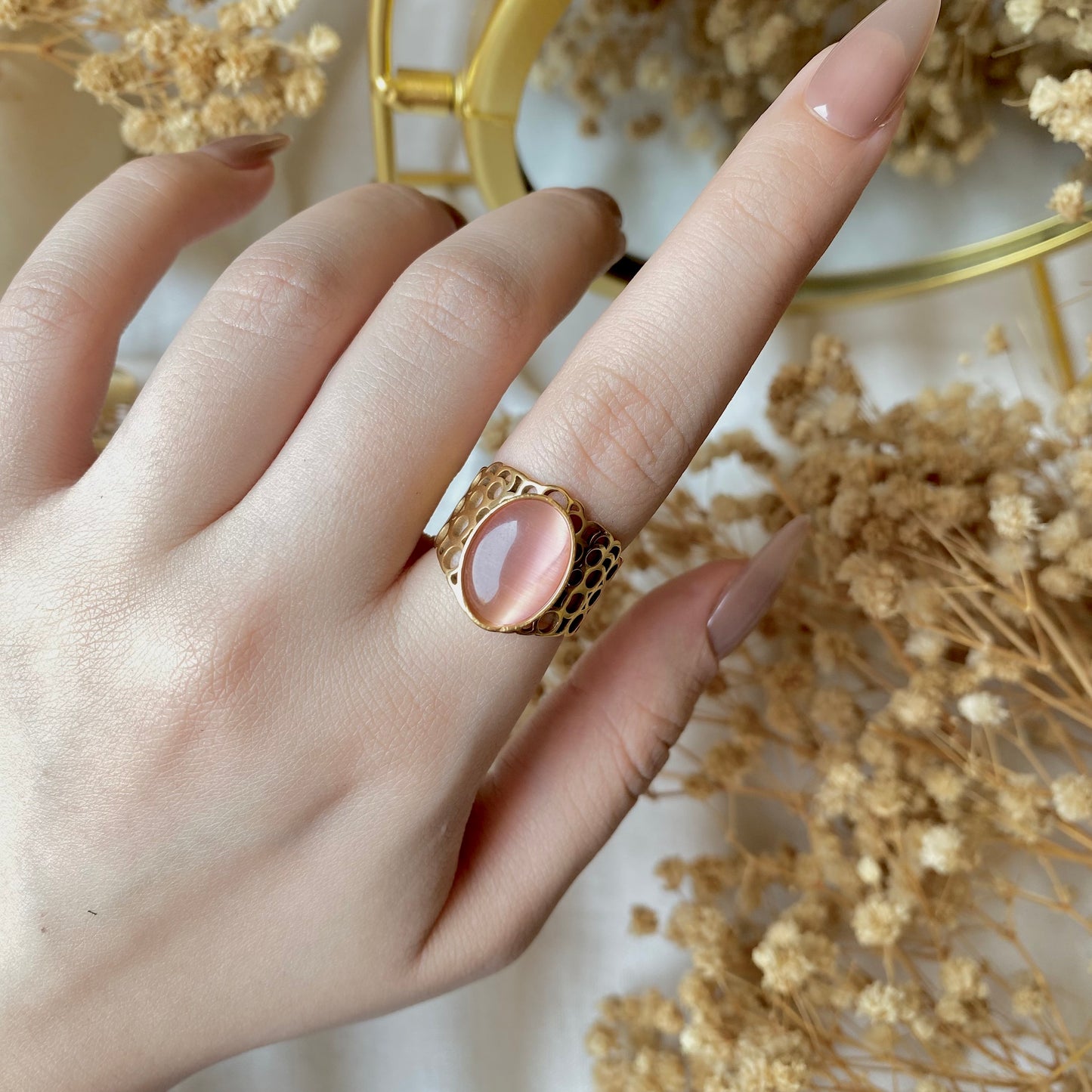 50519 Gold Plated Ring