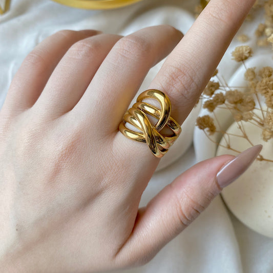 50523 Gold Plated Ring