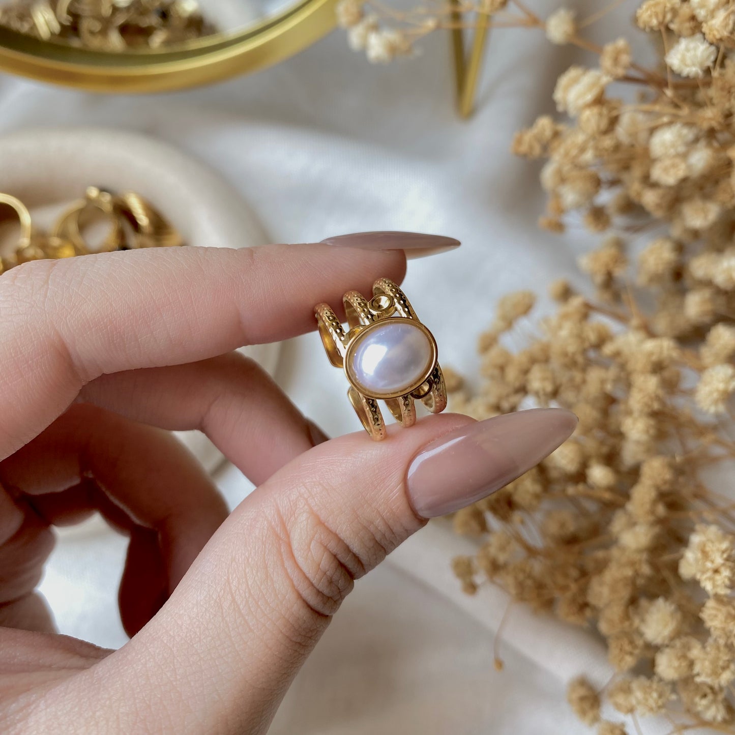 50533 Gold Plated Ring