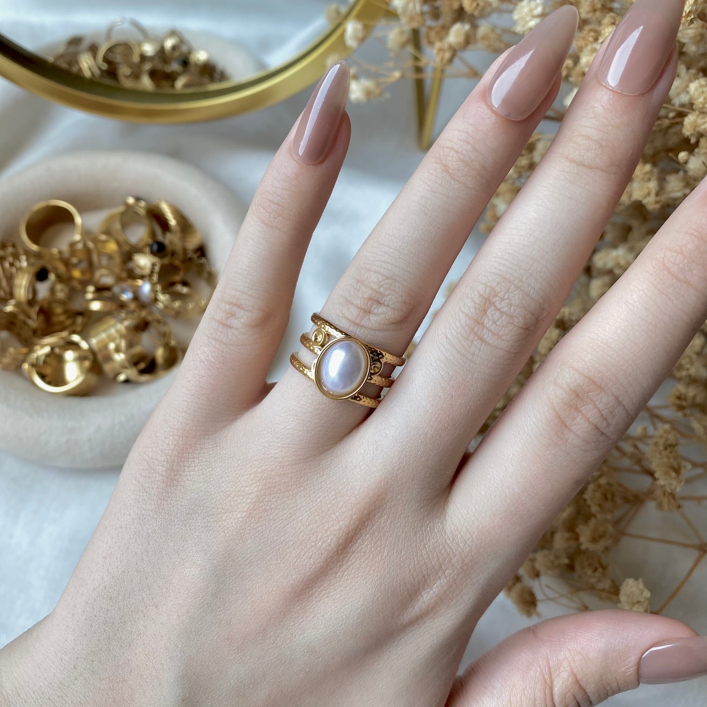 50533 Gold Plated Ring