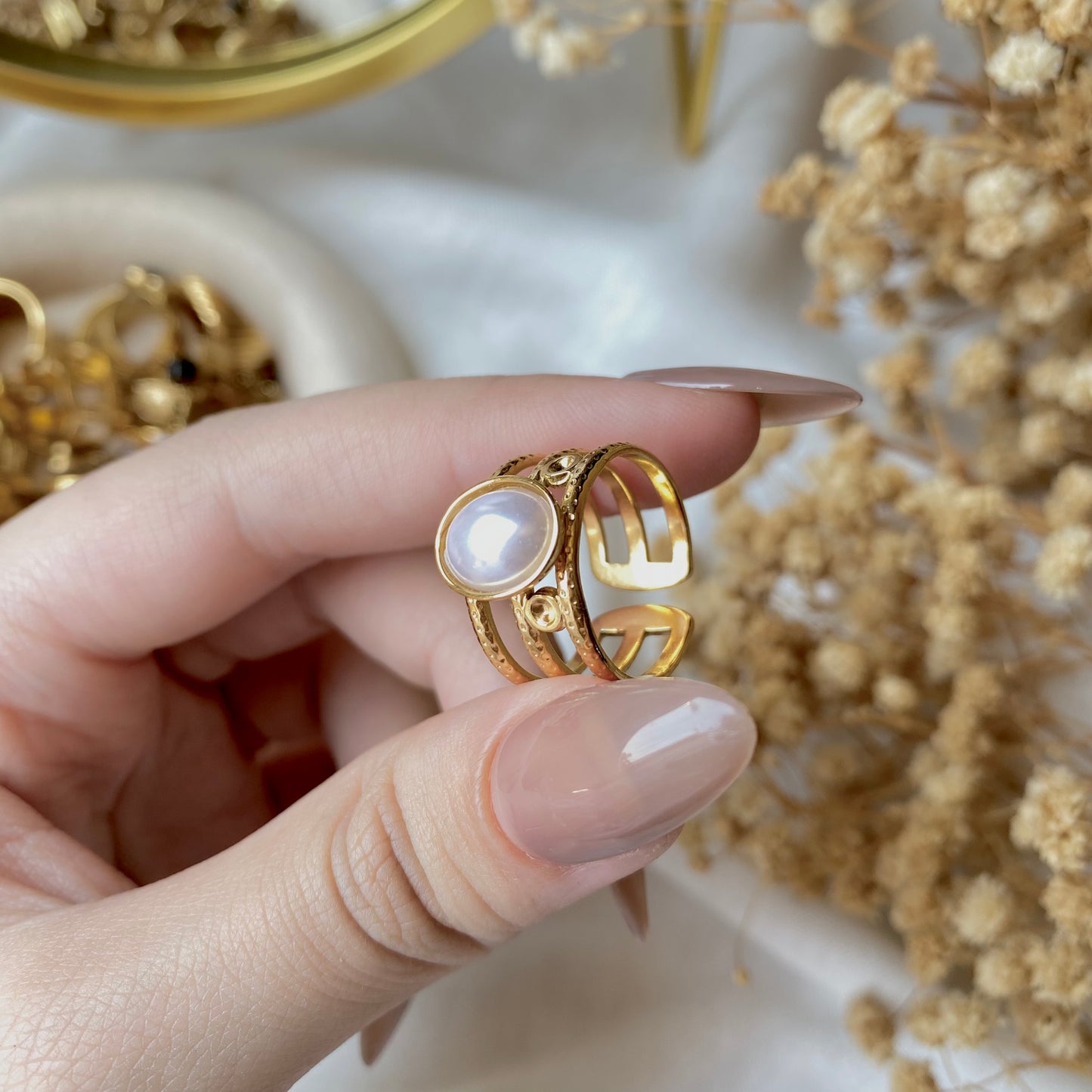 50533 Gold Plated Ring
