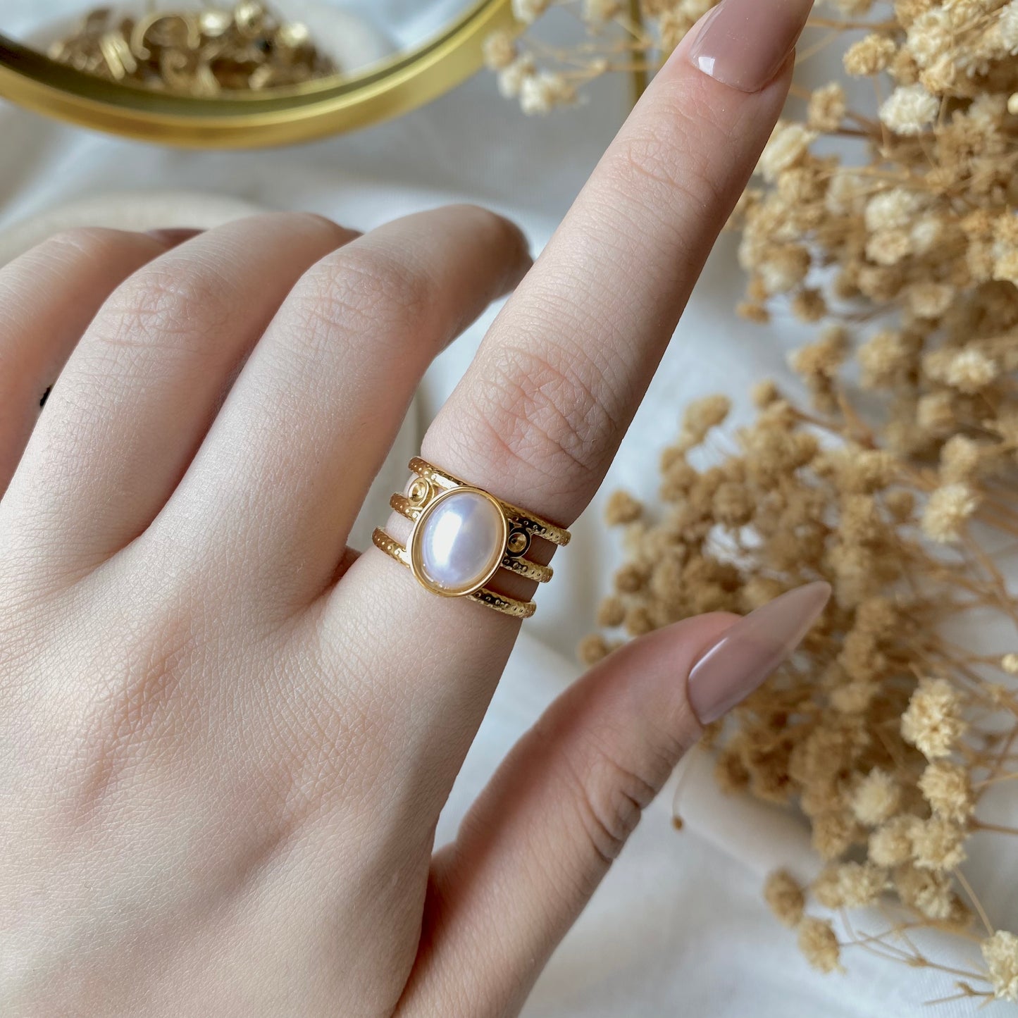 50533 Gold Plated Ring