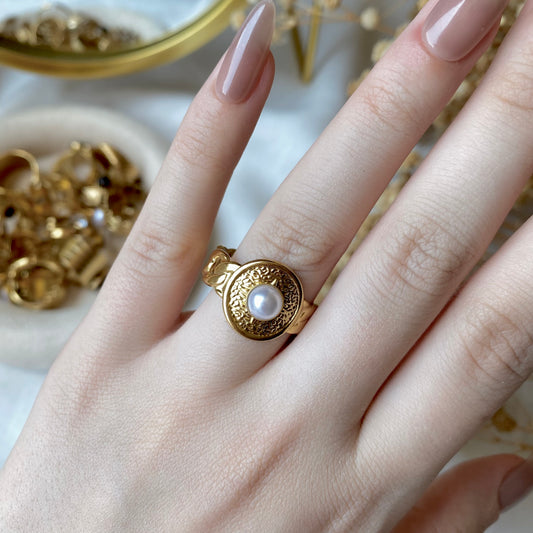 50526 Gold Plated Ring