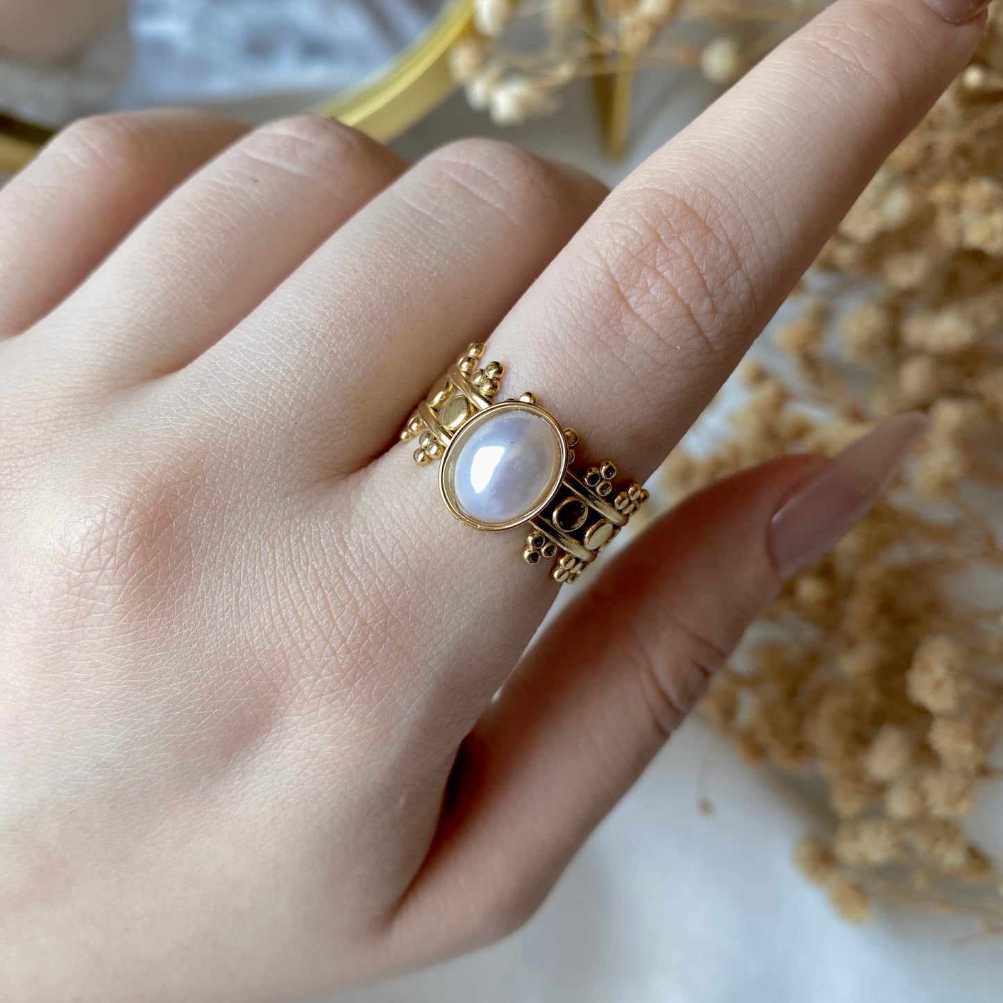 50527 Gold Plated Ring