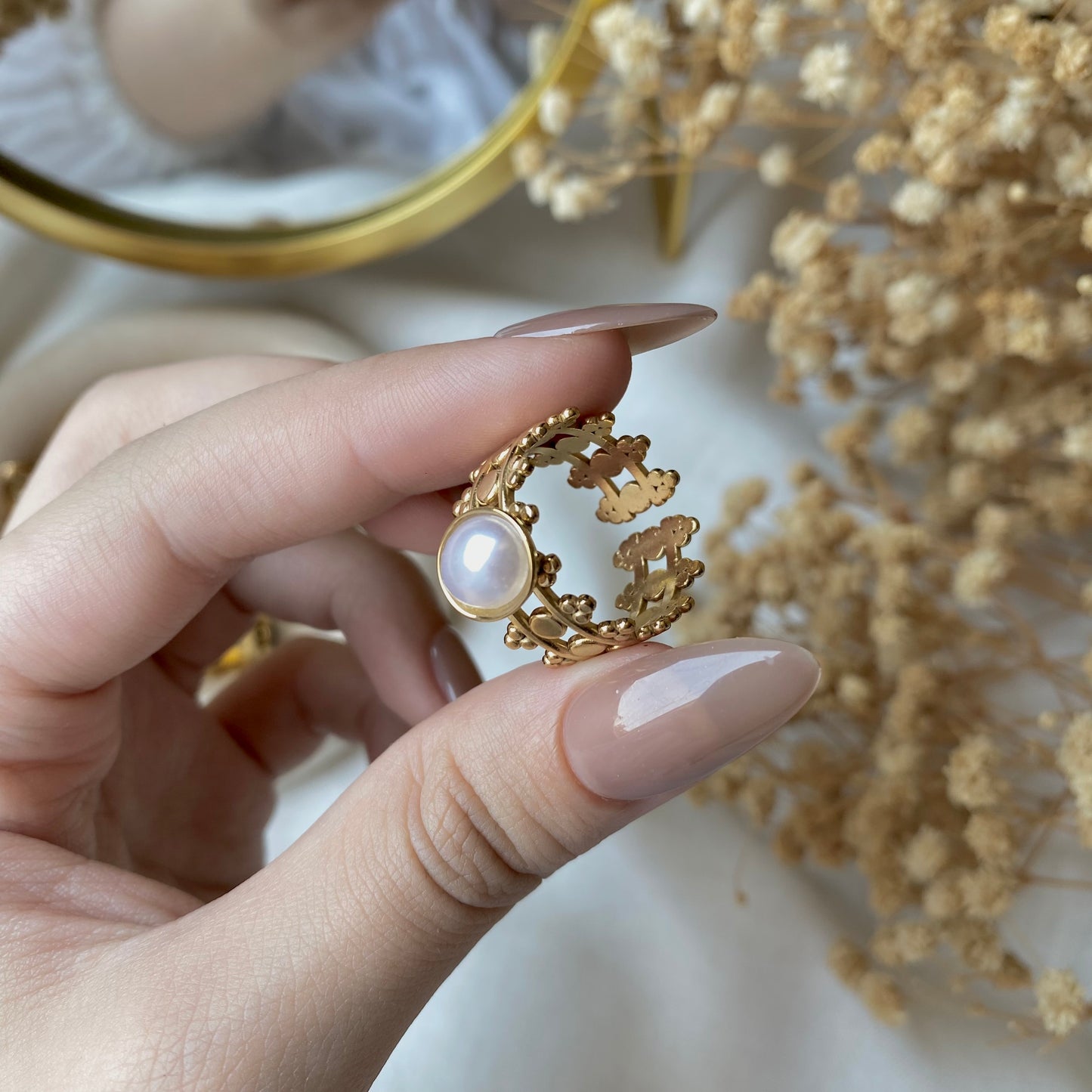 50527 Gold Plated Ring