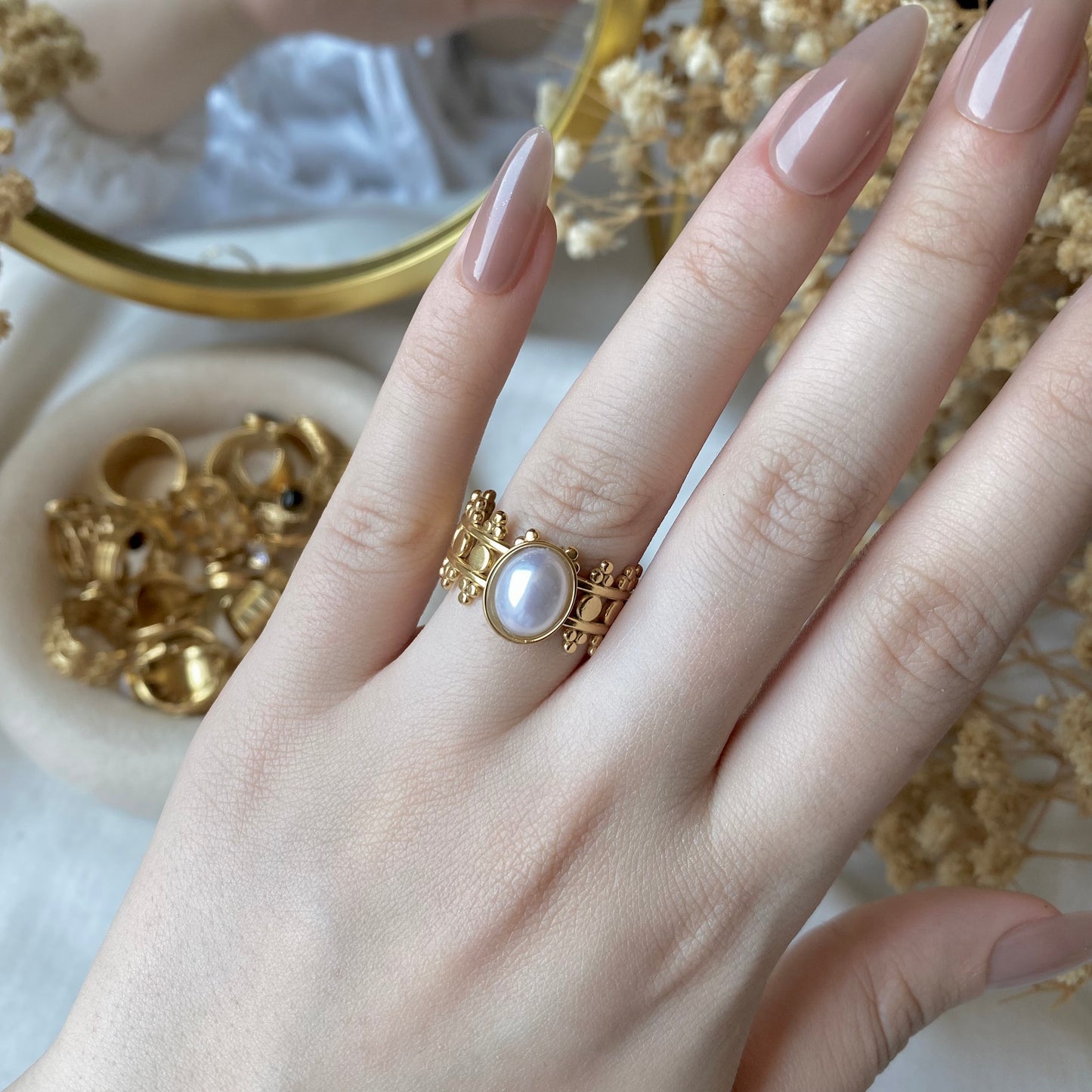 50527 Gold Plated Ring