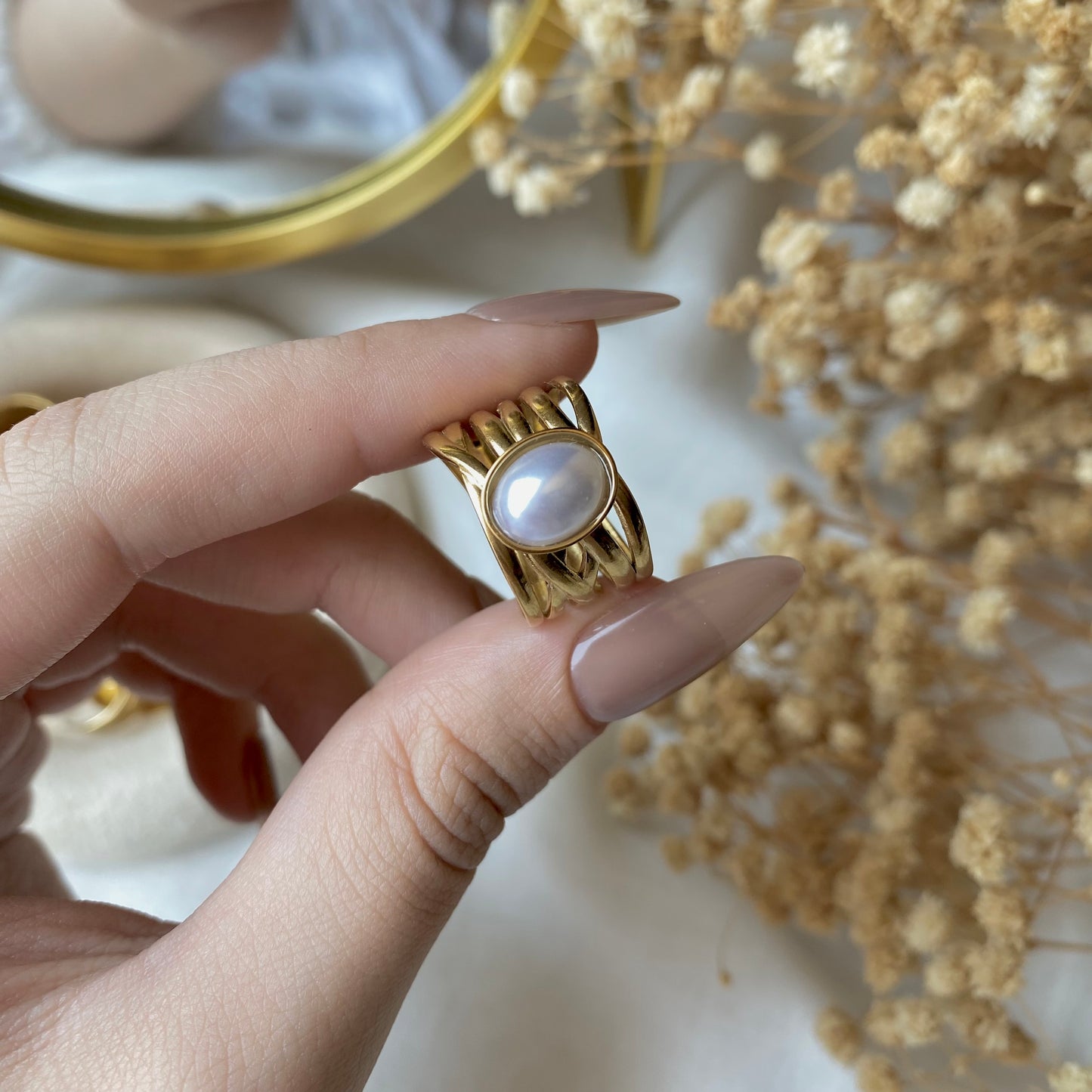 50528 Gold Plated Ring
