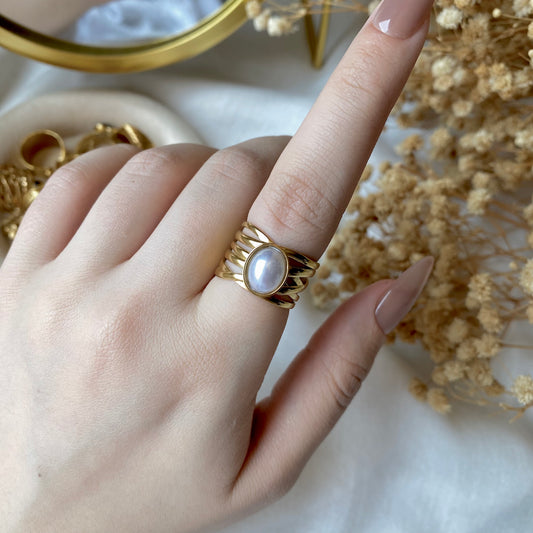 50528 Gold Plated Ring