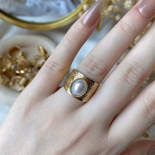 50529 Gold Plated Ring