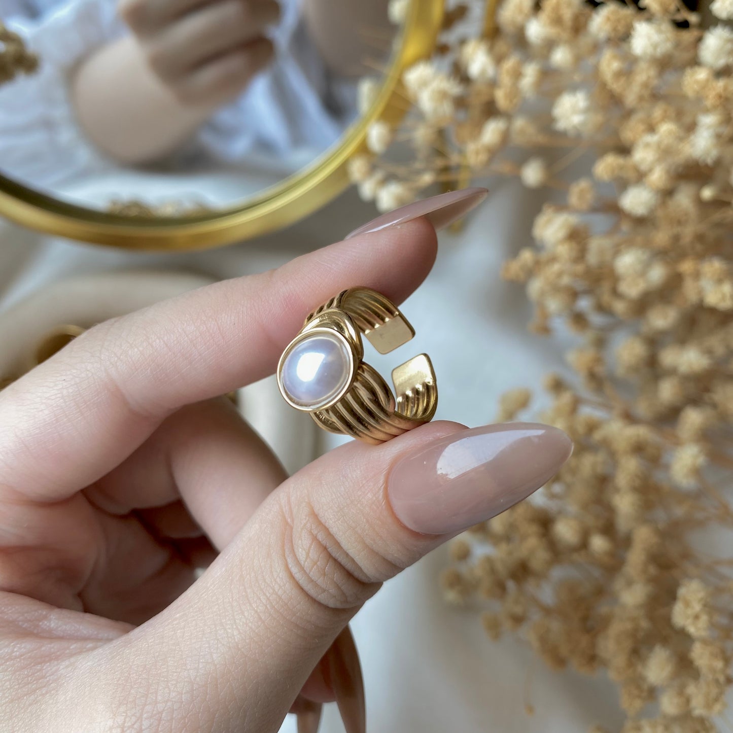 50534 Gold Plated Ring