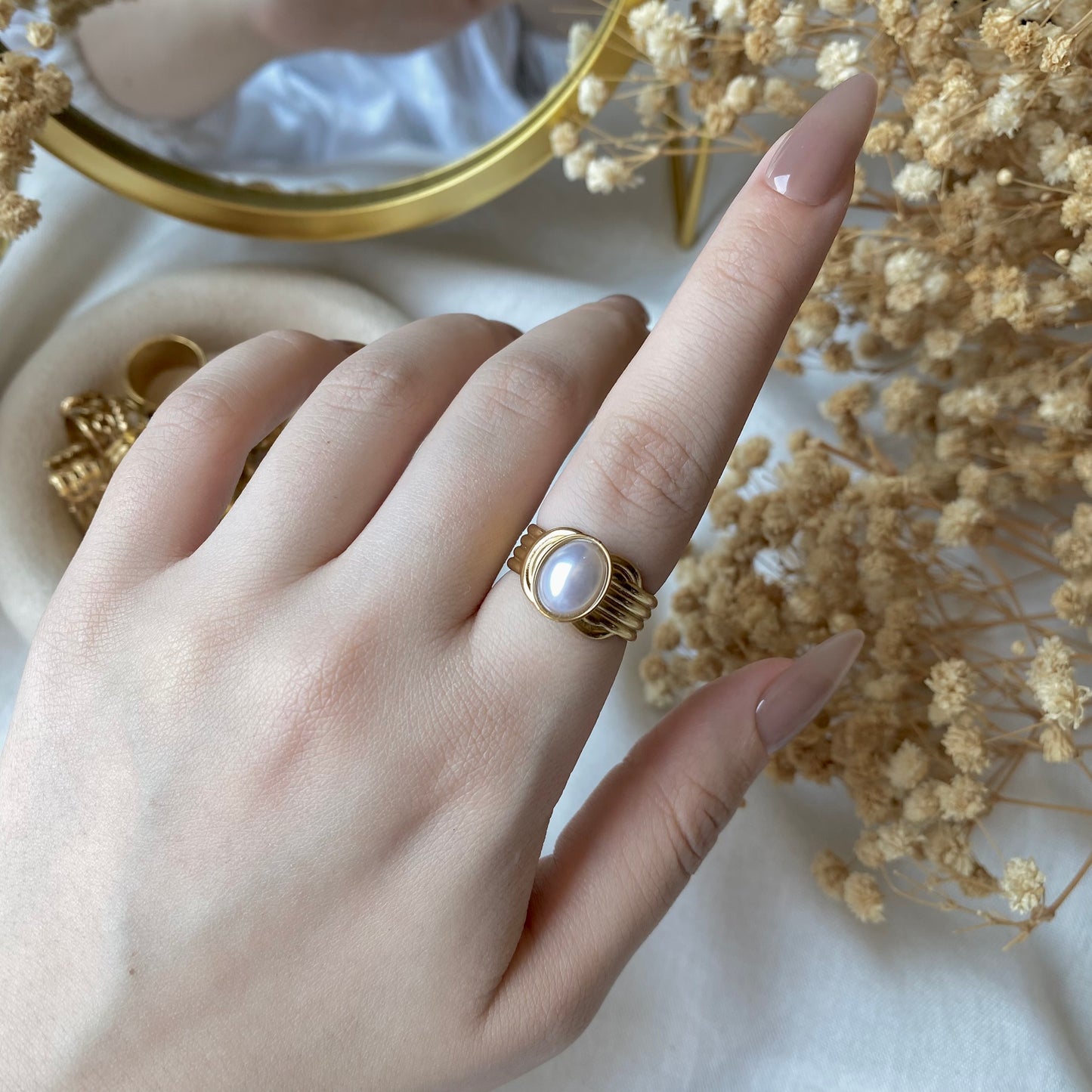 50534 Gold Plated Ring