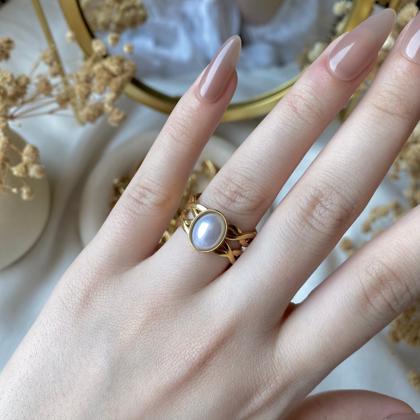 50535 Gold Plated Ring