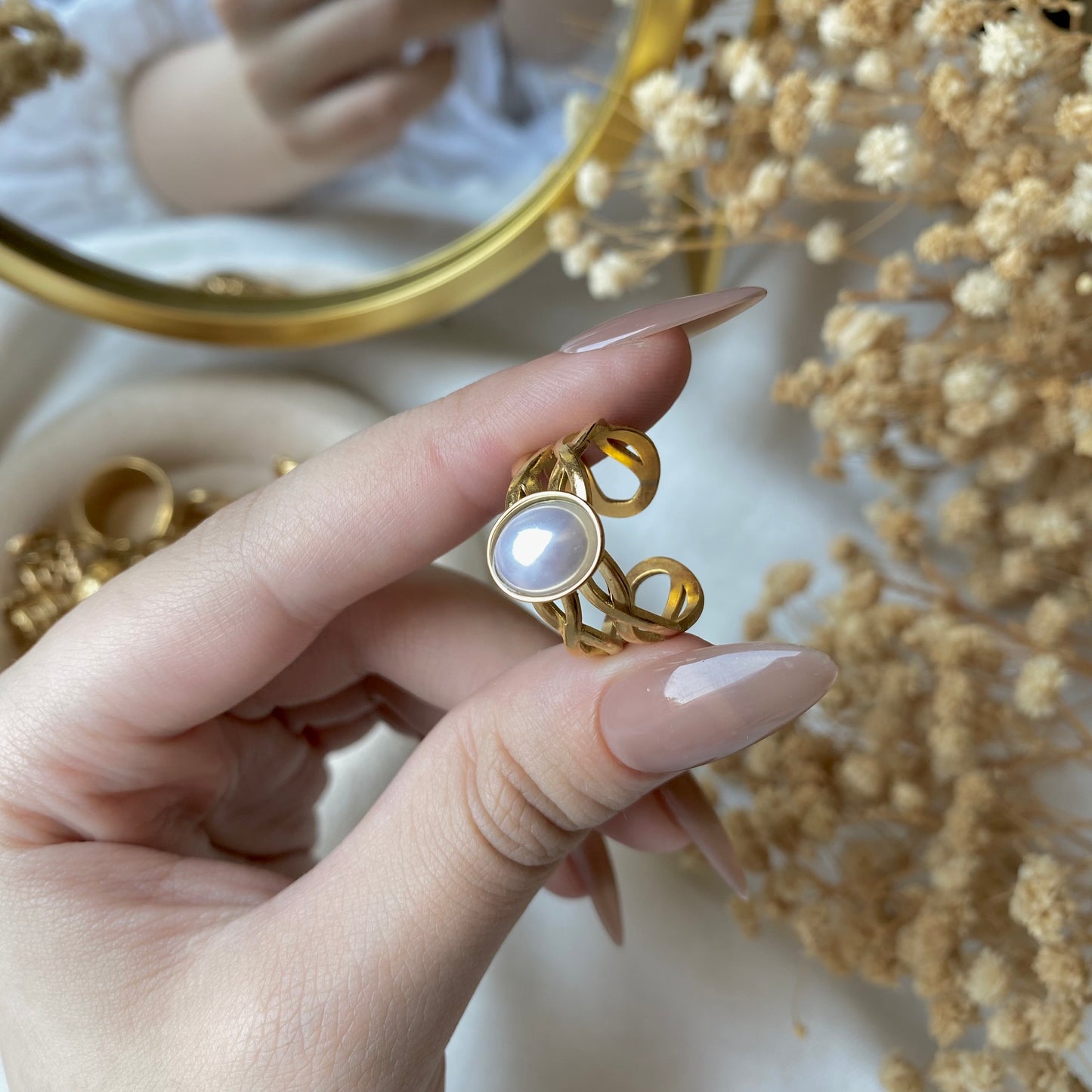 50535 Gold Plated Ring