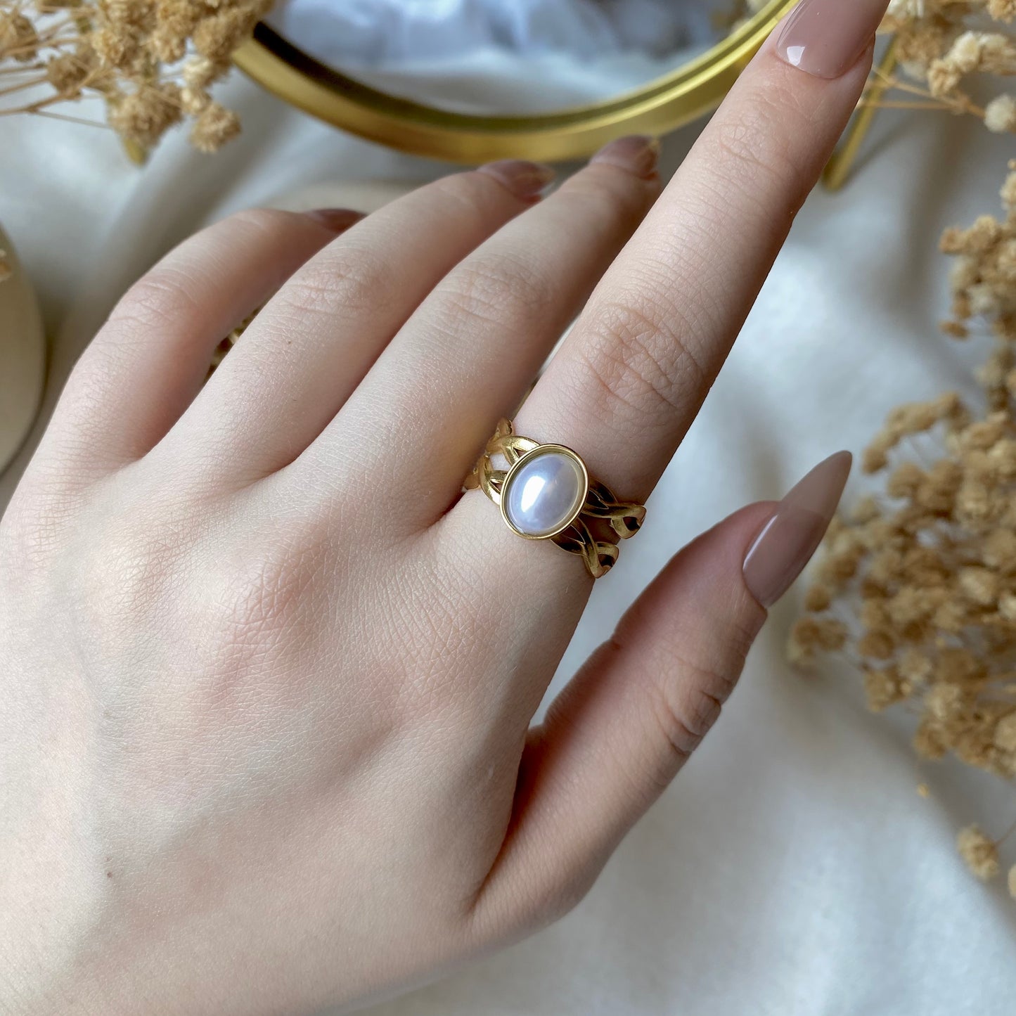 50535 Gold Plated Ring