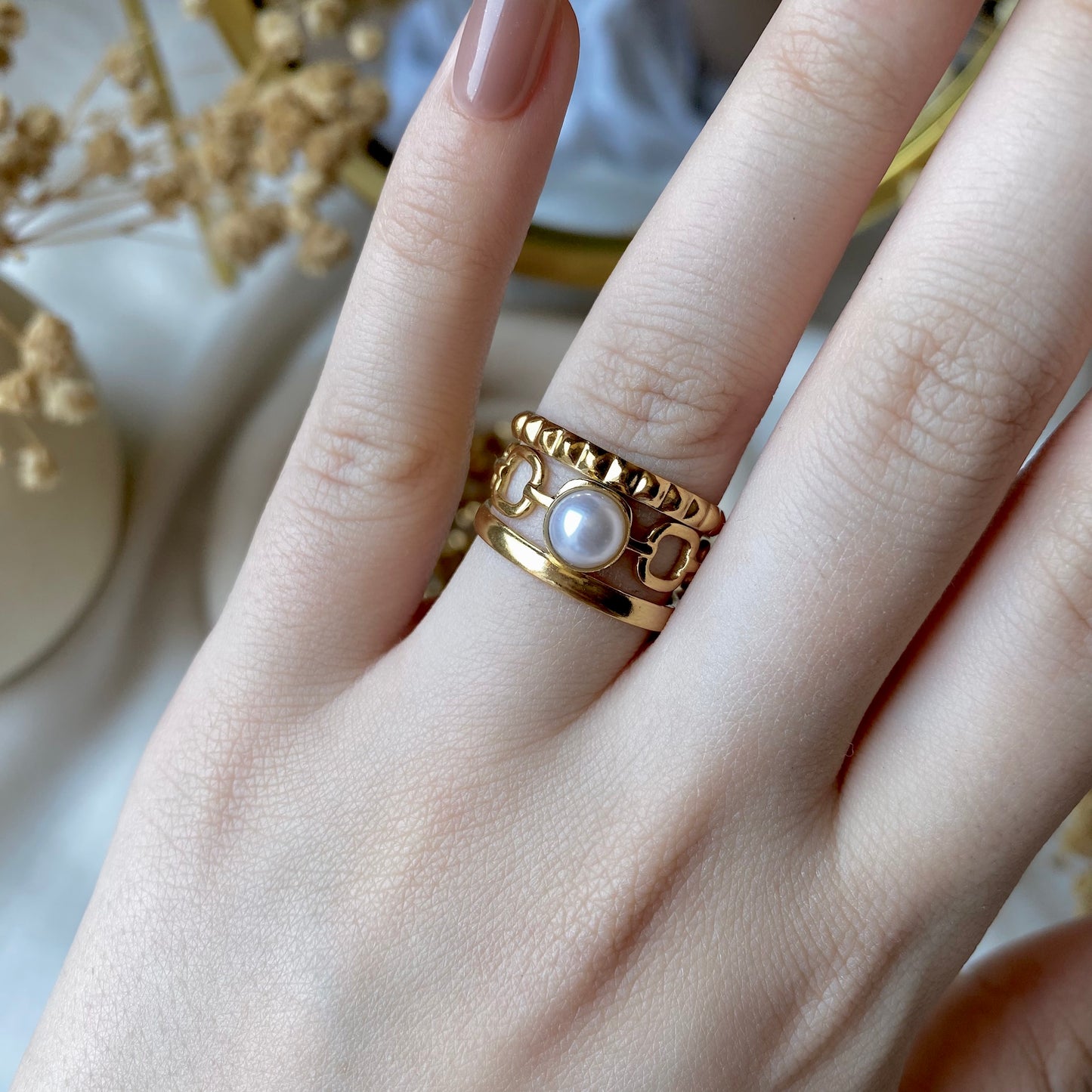 50536 Gold Plated Ring