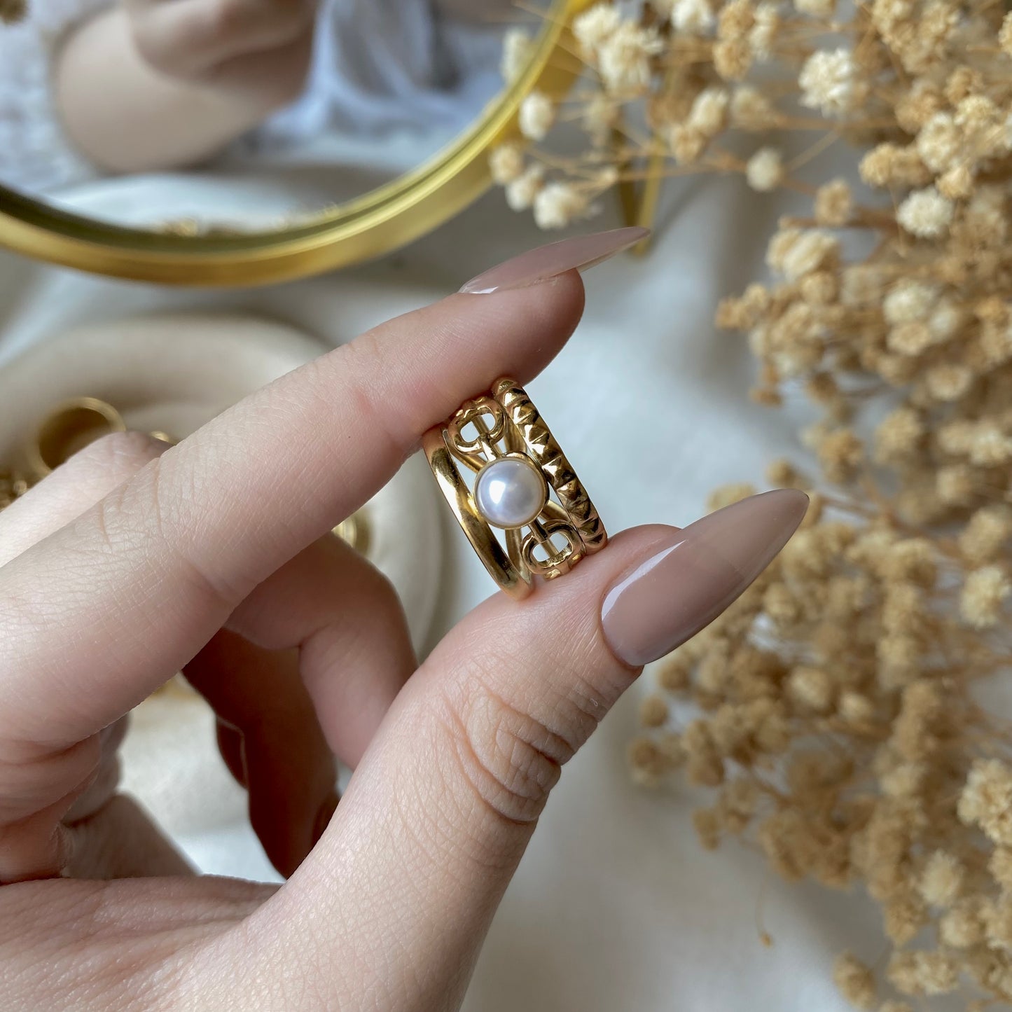 50536 Gold Plated Ring