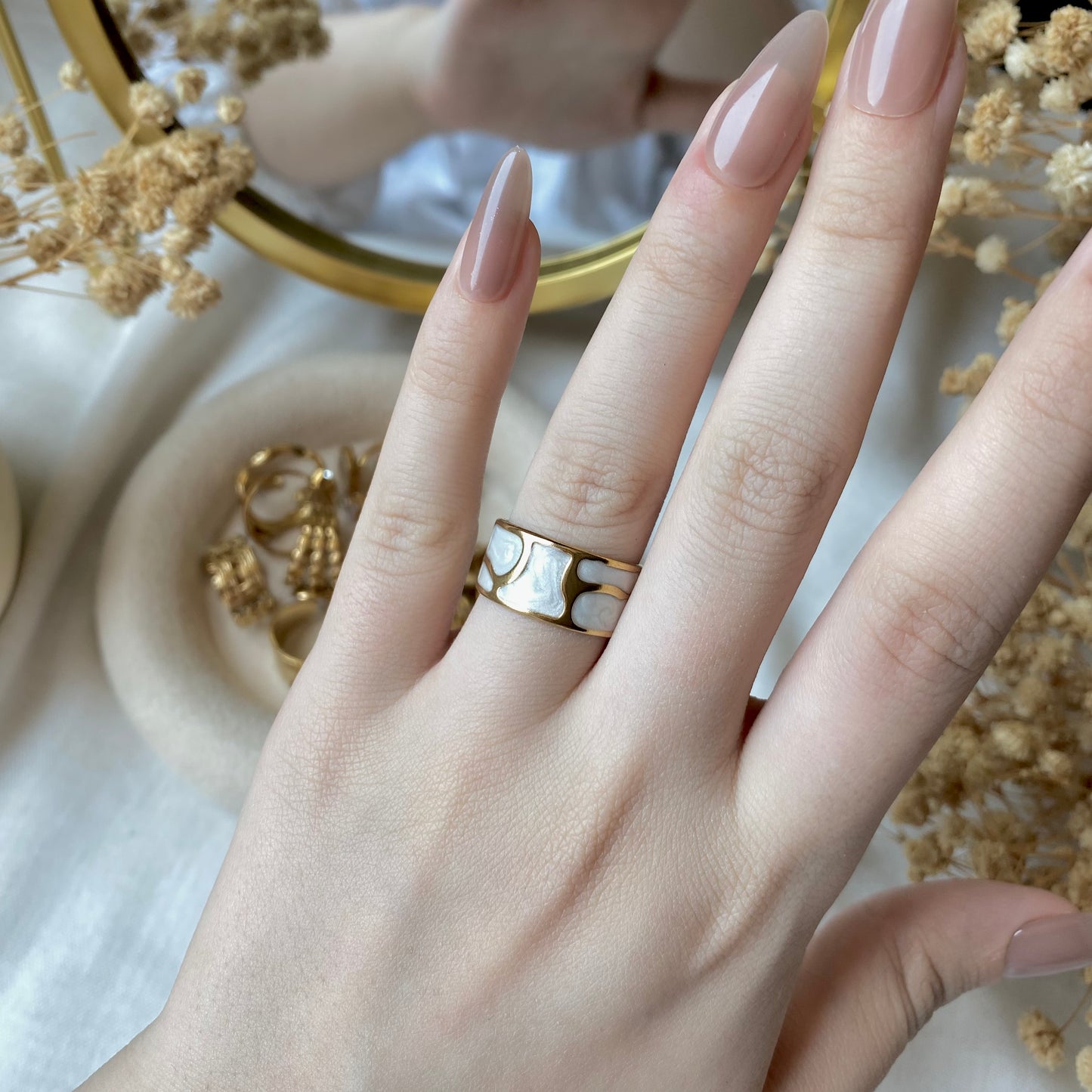 50539 Gold Plated Ring
