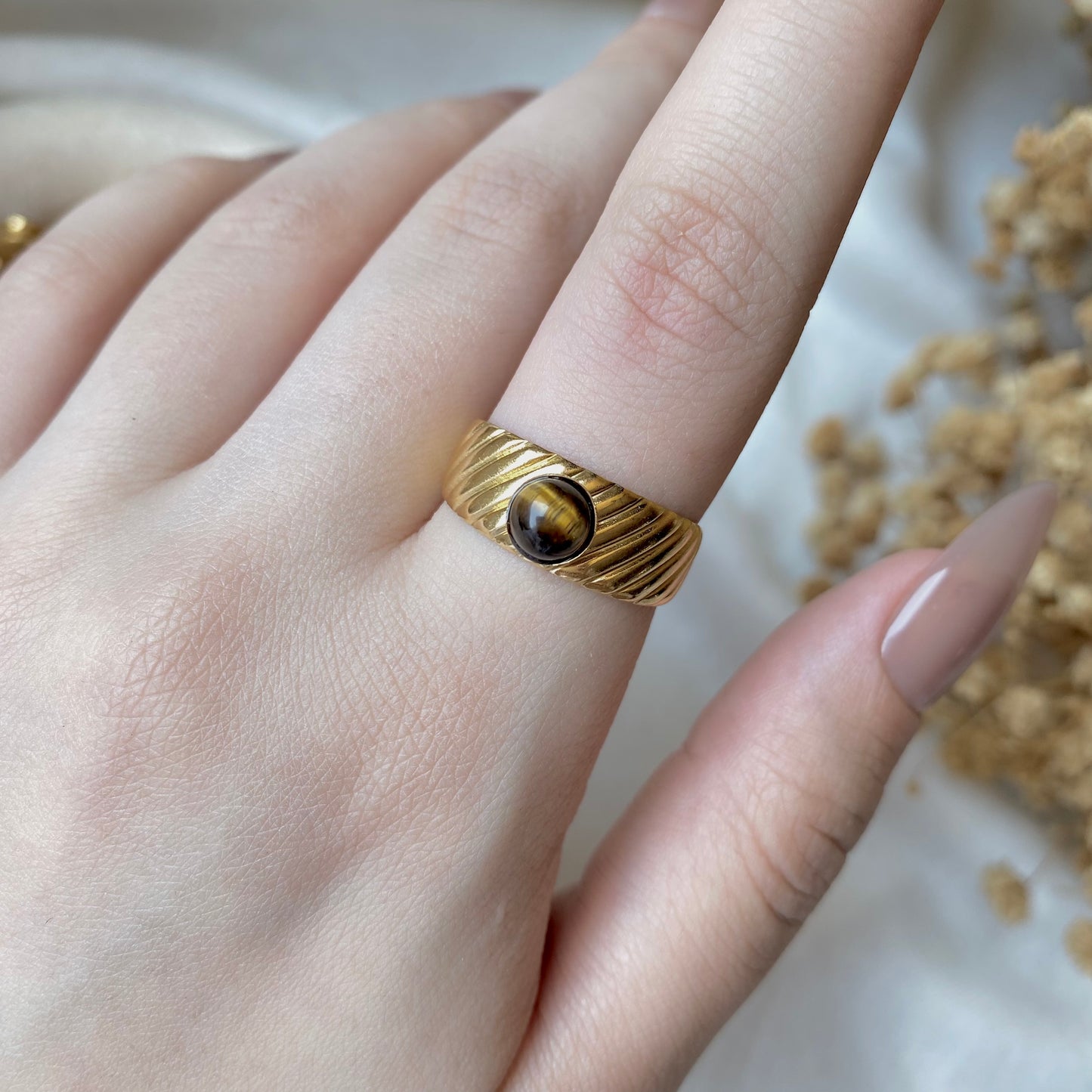 50543 Gold Plated Ring