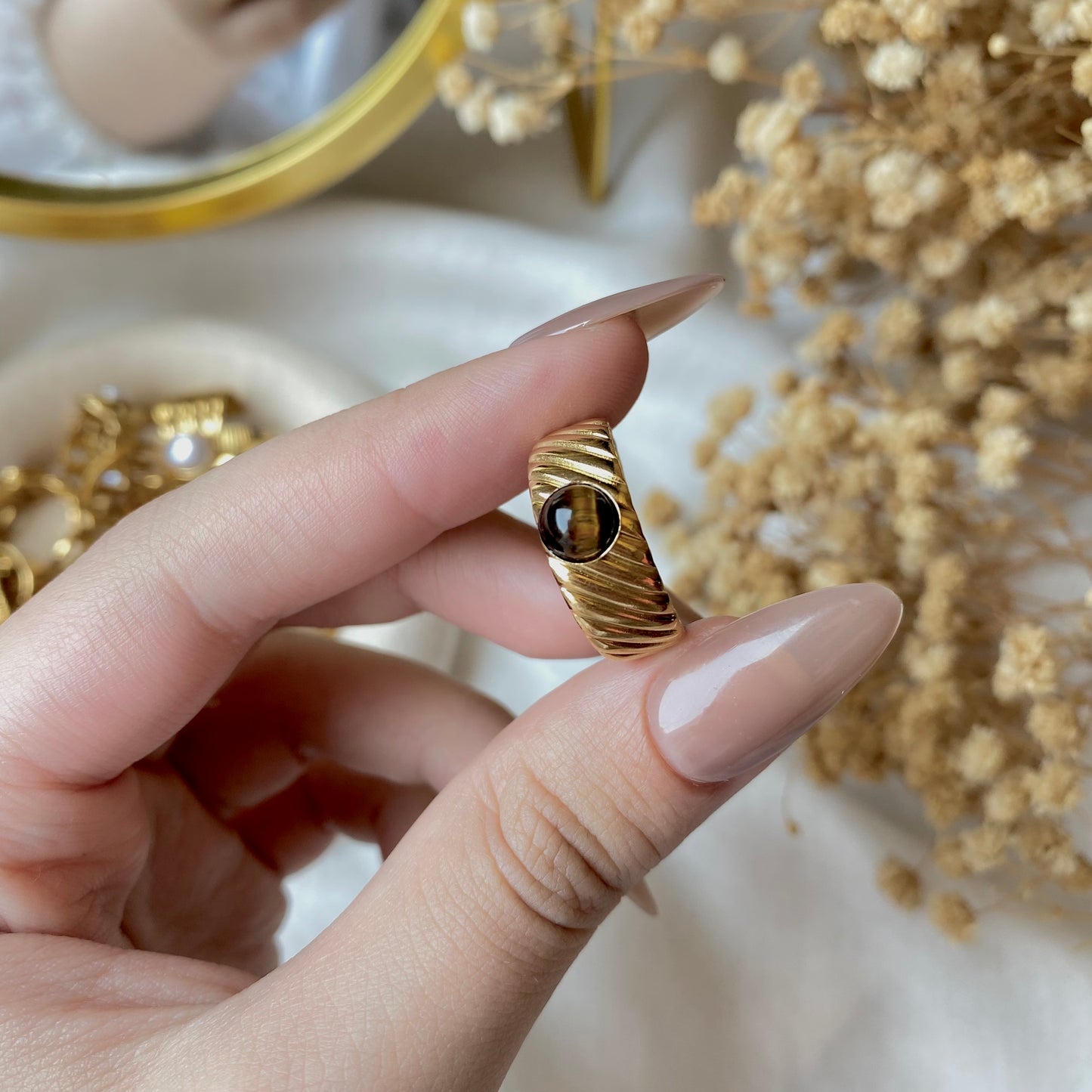 50543 Gold Plated Ring