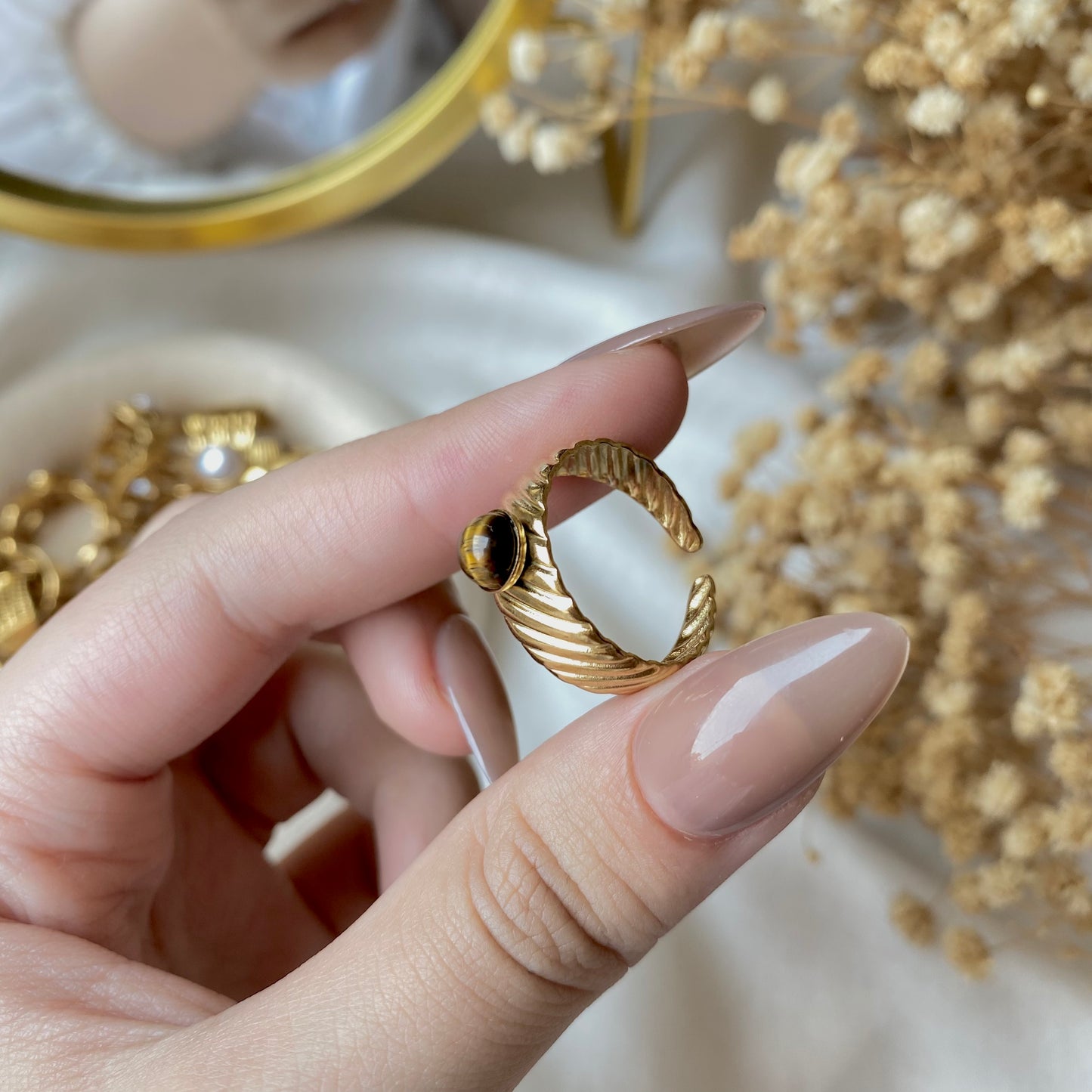 50543 Gold Plated Ring