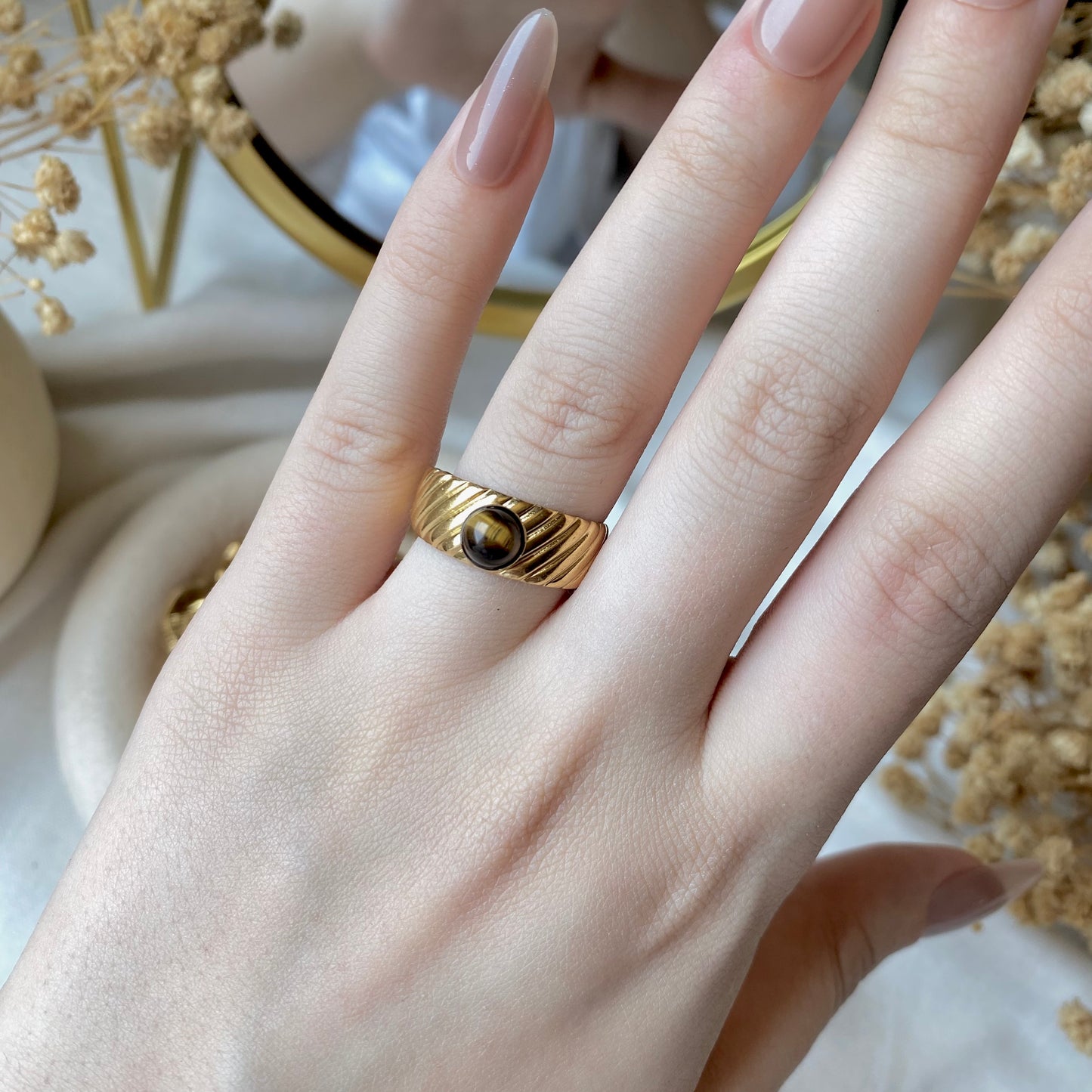 50543 Gold Plated Ring