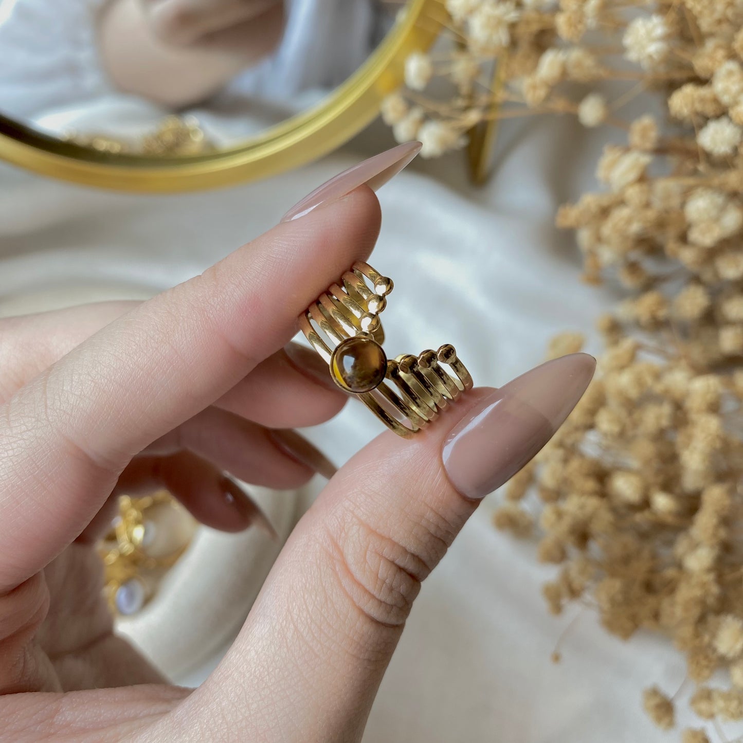 50545 Gold Plated Ring