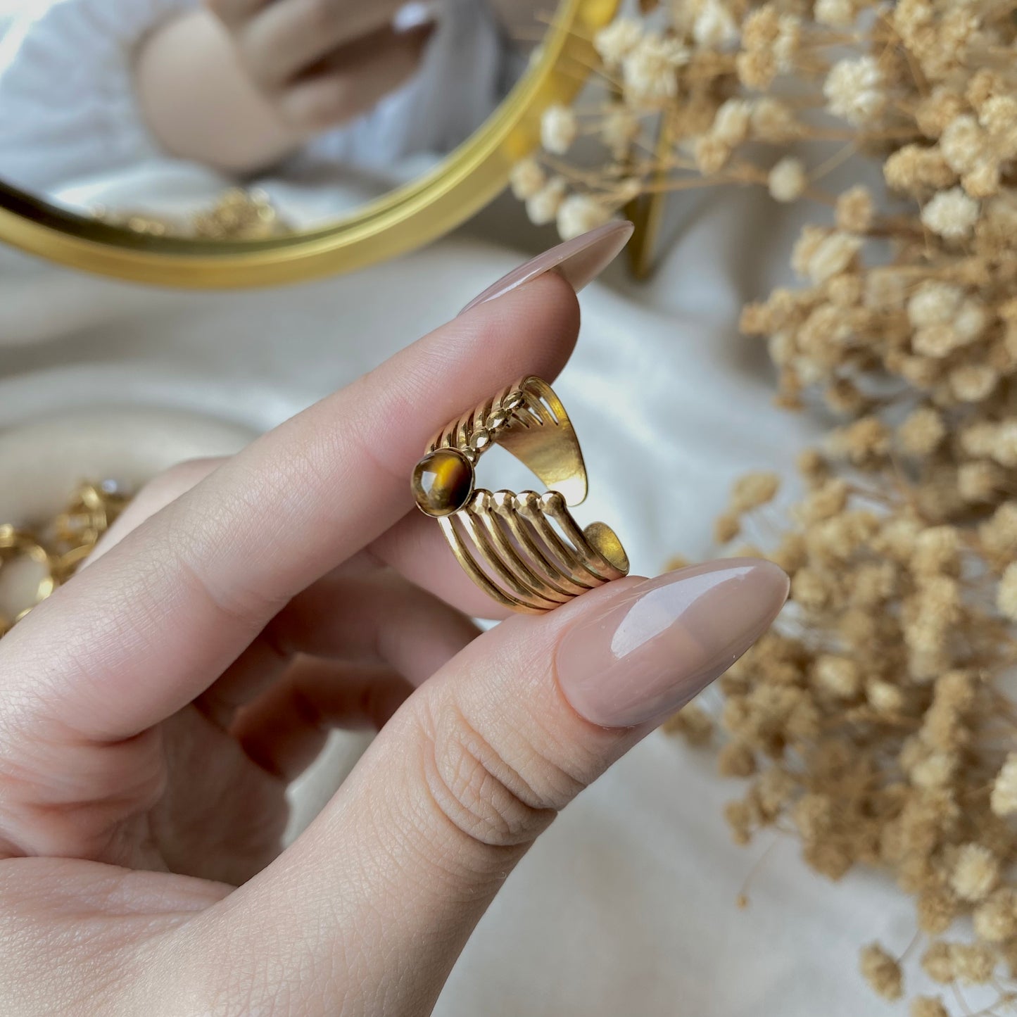 50545 Gold Plated Ring