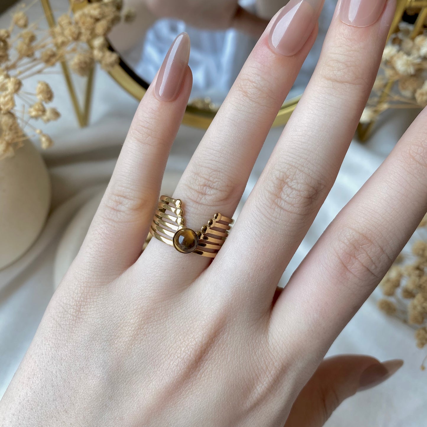 50545 Gold Plated Ring