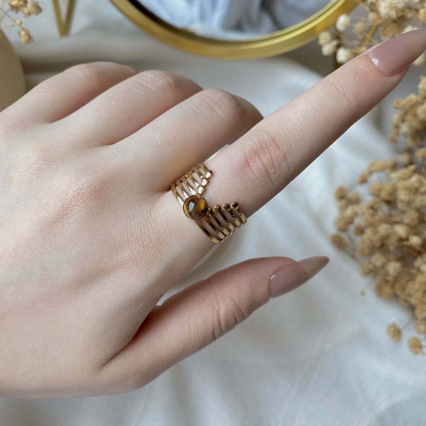 50545 Gold Plated Ring