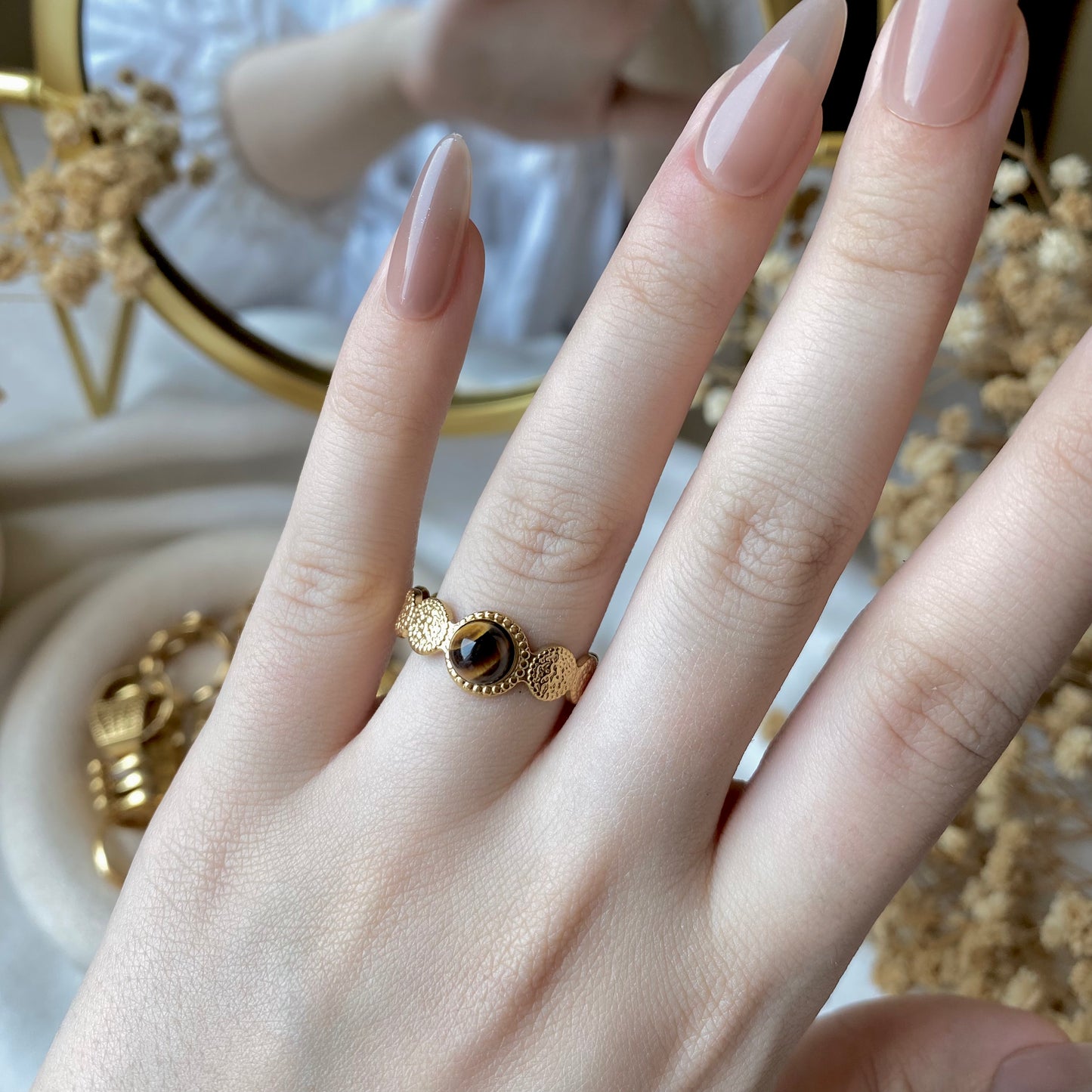 50547 Gold Plated Ring
