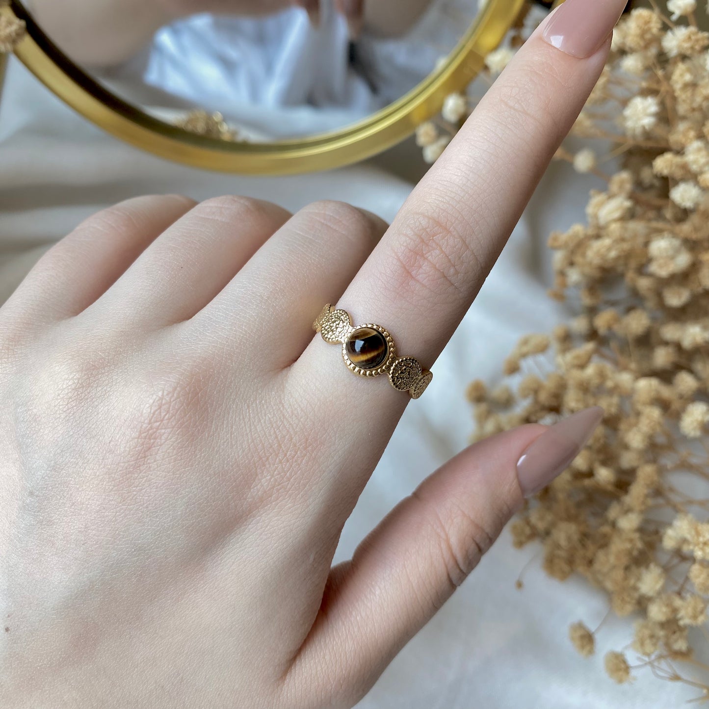 50547 Gold Plated Ring