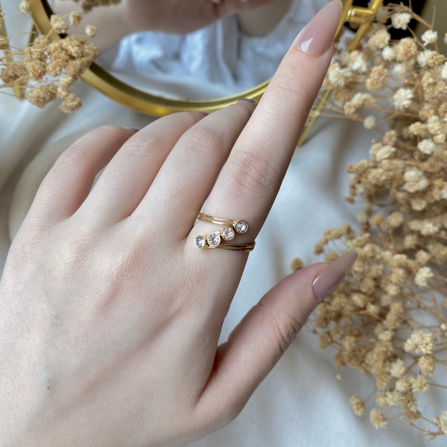 50555 Gold Plated Ring