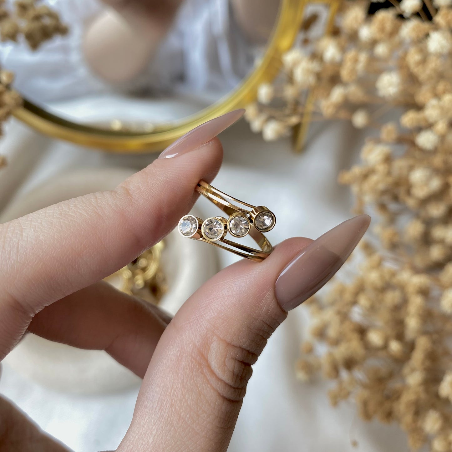 50555 Gold Plated Ring